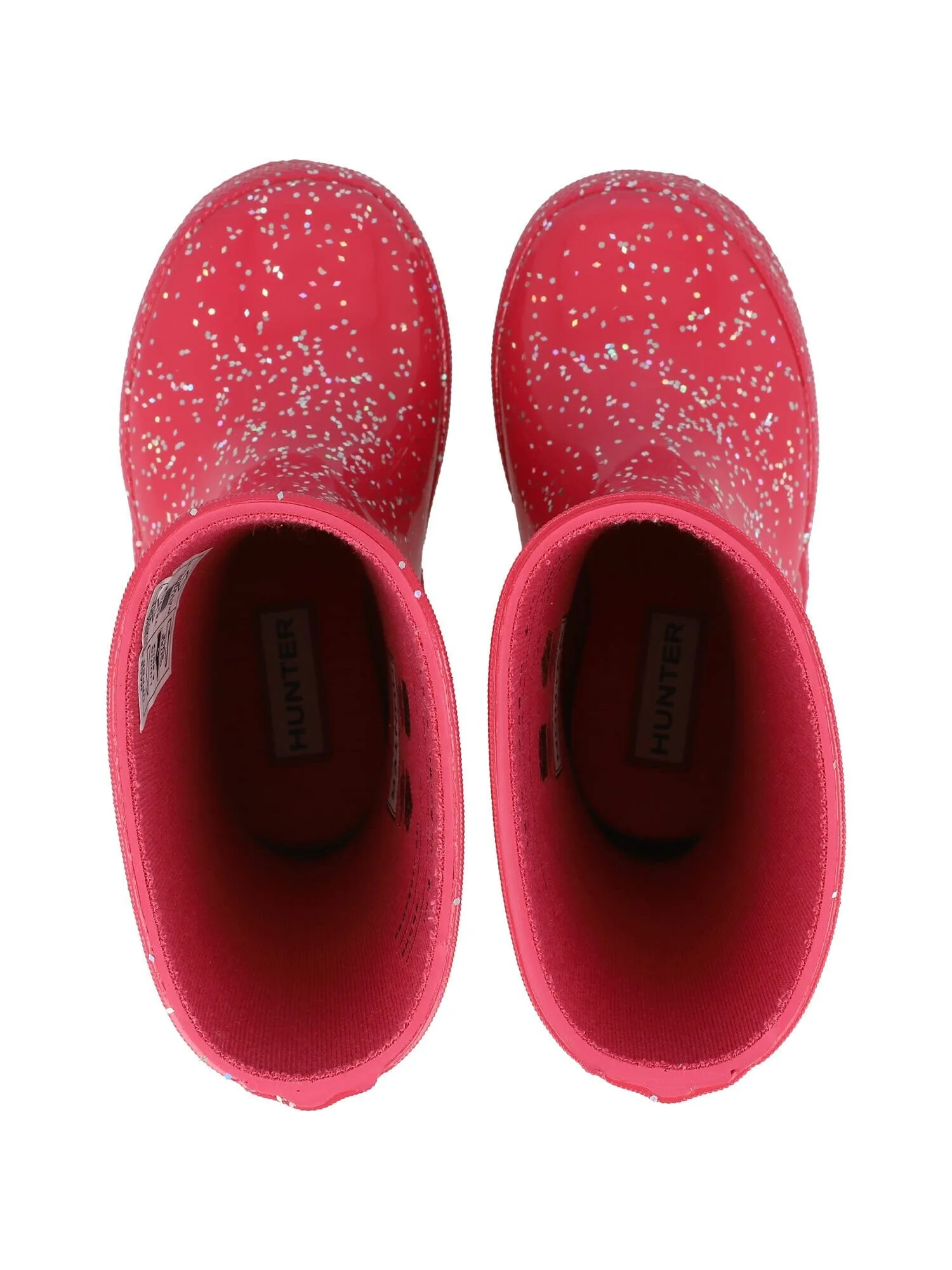 Ботинки Hunter Kids Original First Classic Giant Glitter Wellington Boots (Toddler/Little Kid) — 4
