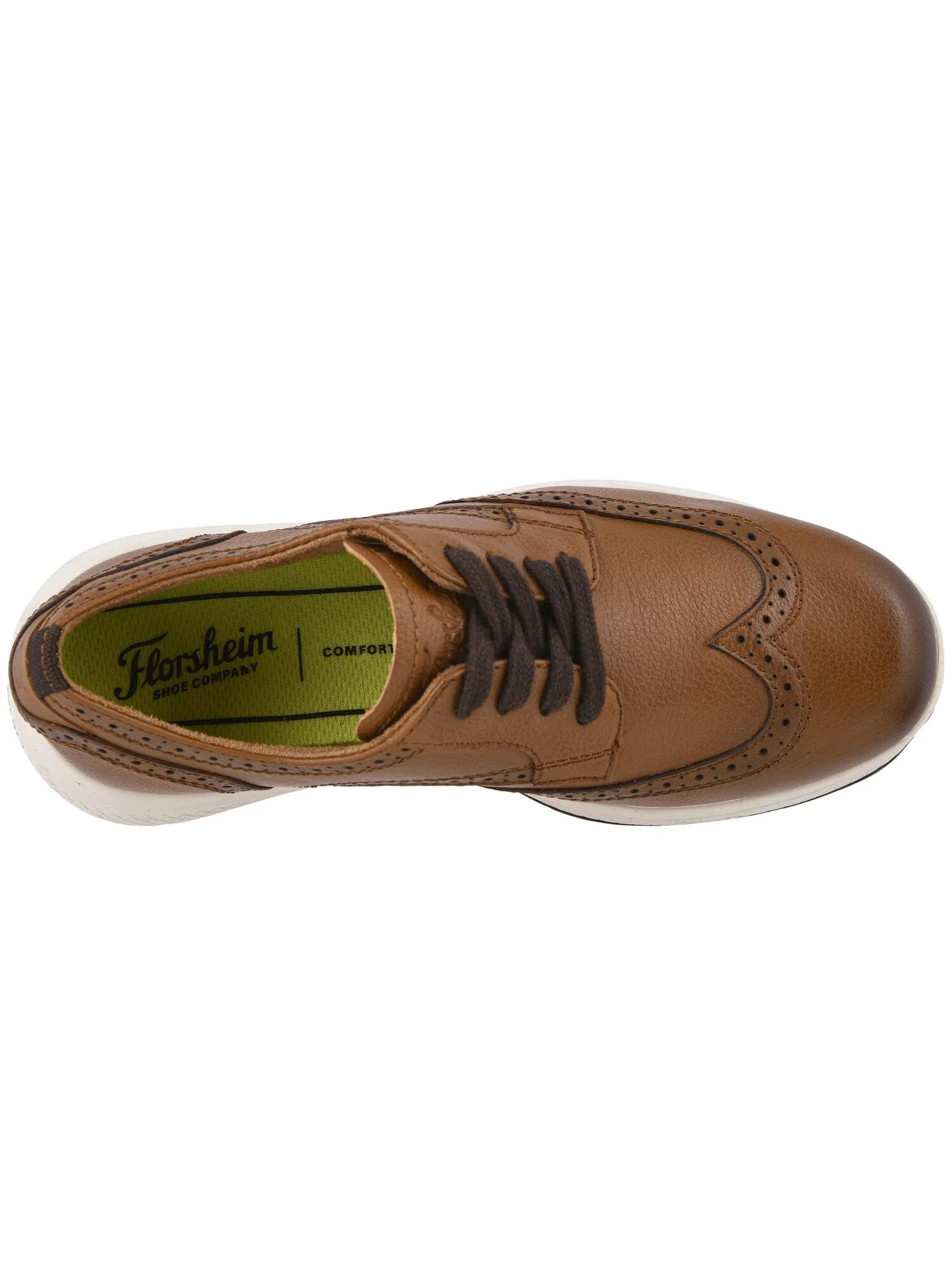 Оксфорды Florsheim Kids Great Lakes Wing Tip Ox Jr. (Toddler/Little Kid/Big Kid) — 1