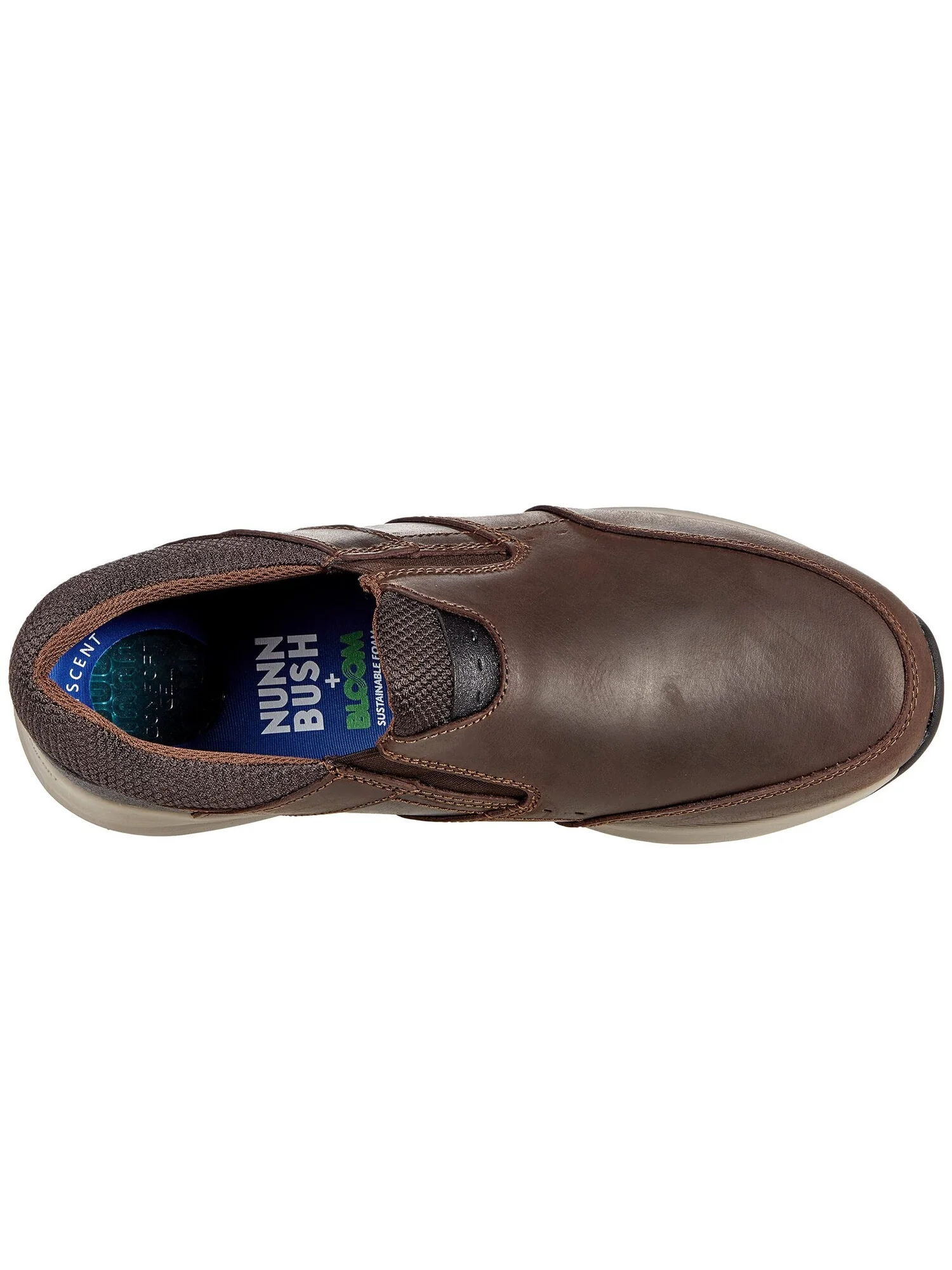 Лоферы Nunn Bush Excursion Waterproof Moccasin Toe Slip-On — 4