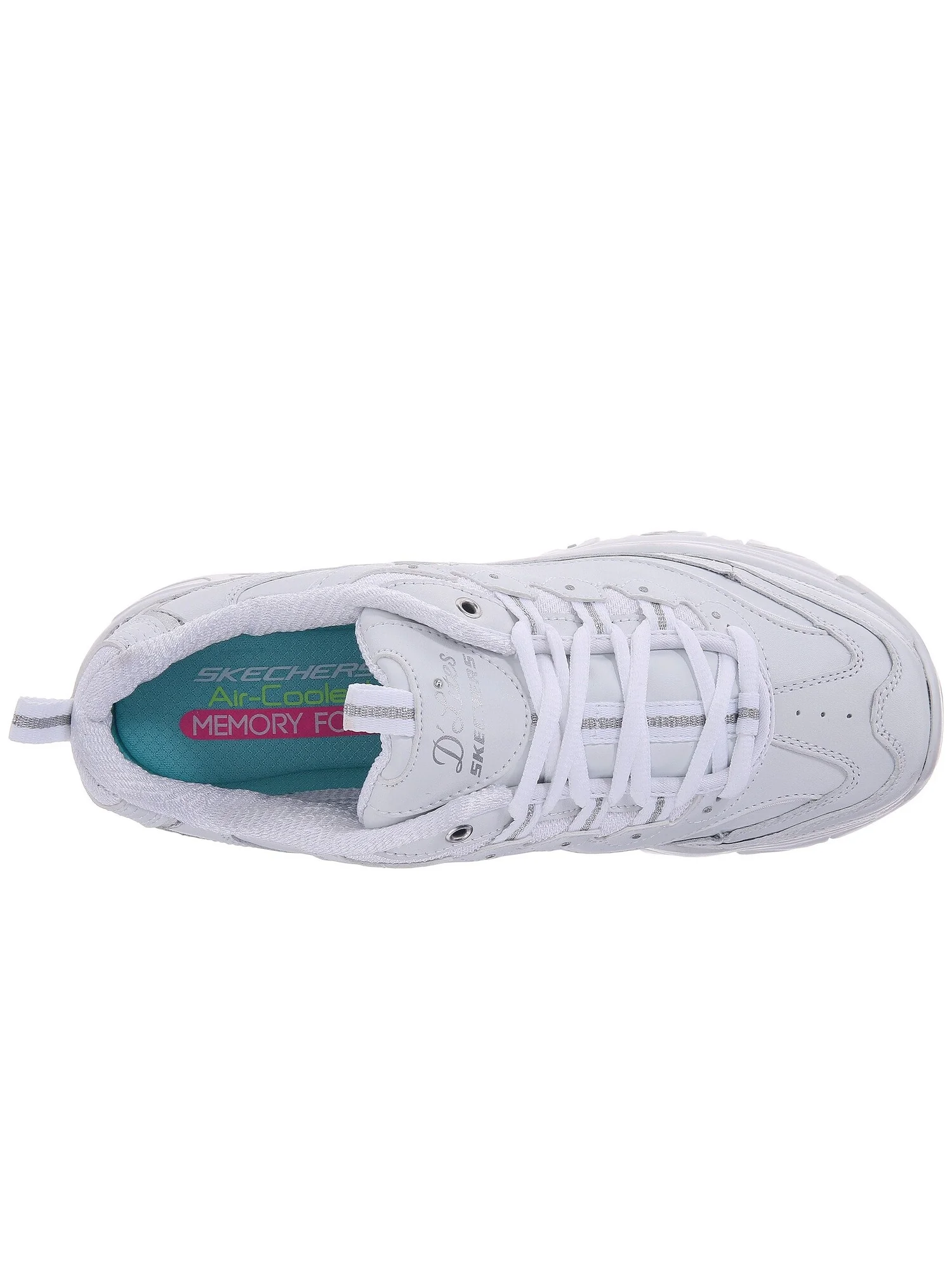 Белые кроссовки Skechers D'Lites Fresh Start — 7