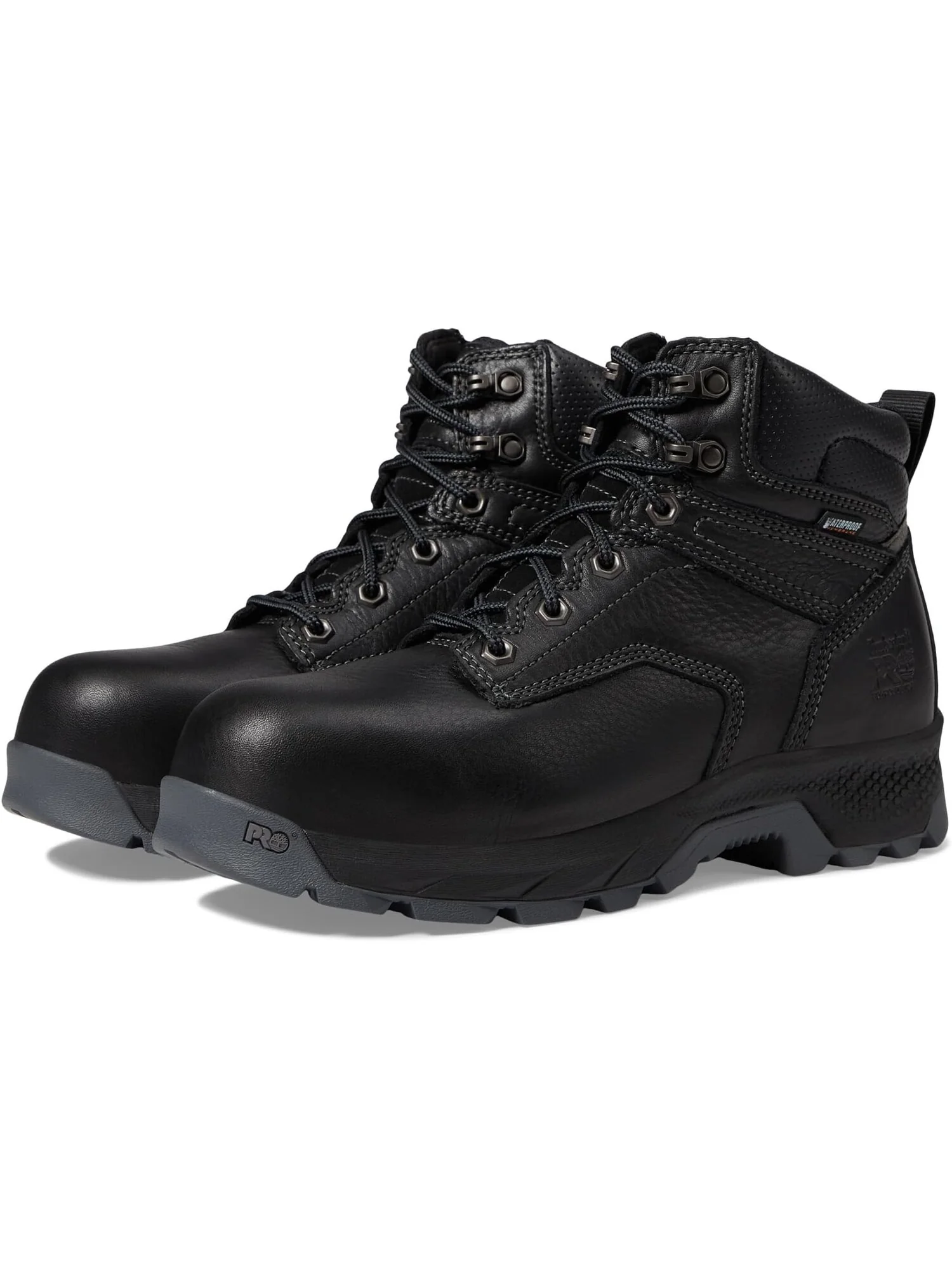Рабочая обувь водонепроницаемая с композитным носком TITAN EV 6" Composite Safety Toe Waterproof Timberland PRO — черный