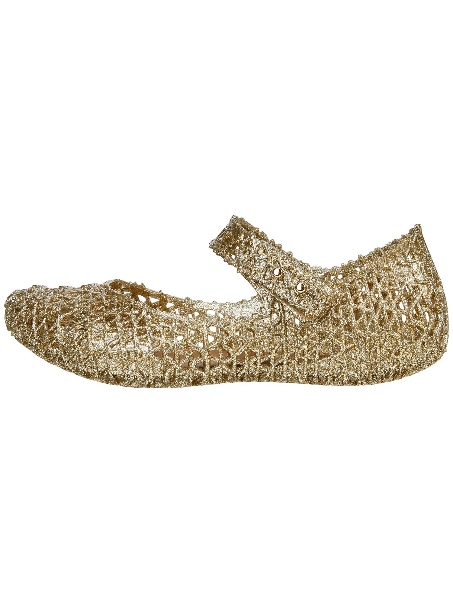 Балетки Mini Melissa Campana Papel BB (Toddler/Little Kid) — золотистый