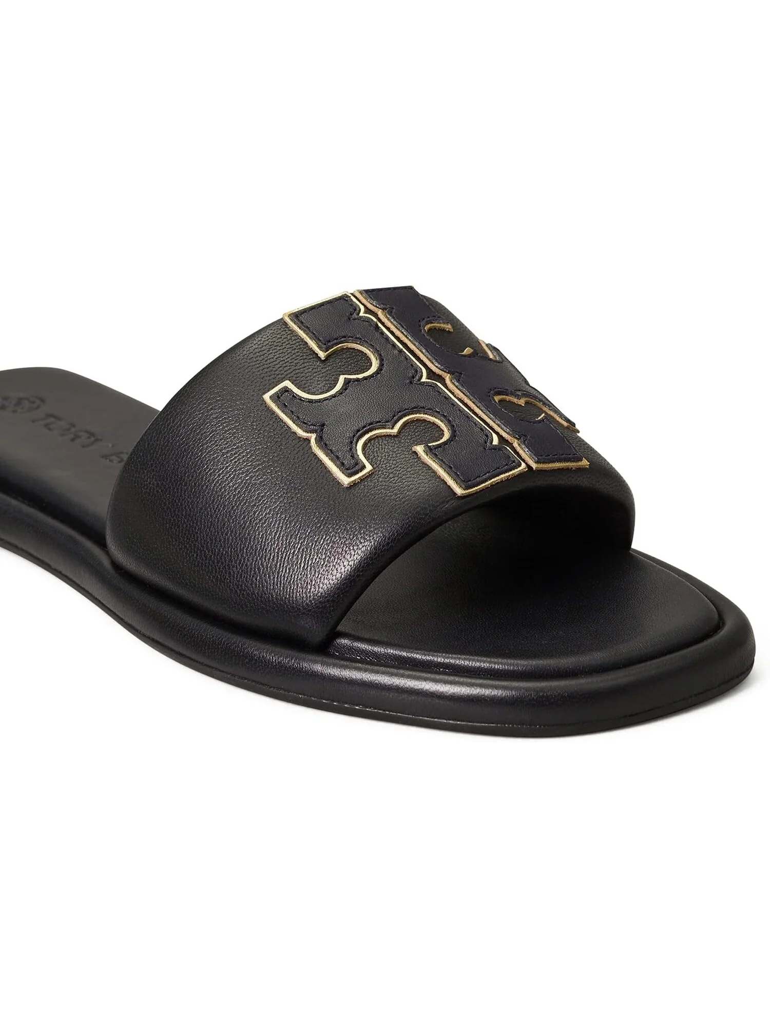 Сандалии на плоской подошве Double T Sport Slide Tory Burch — 2