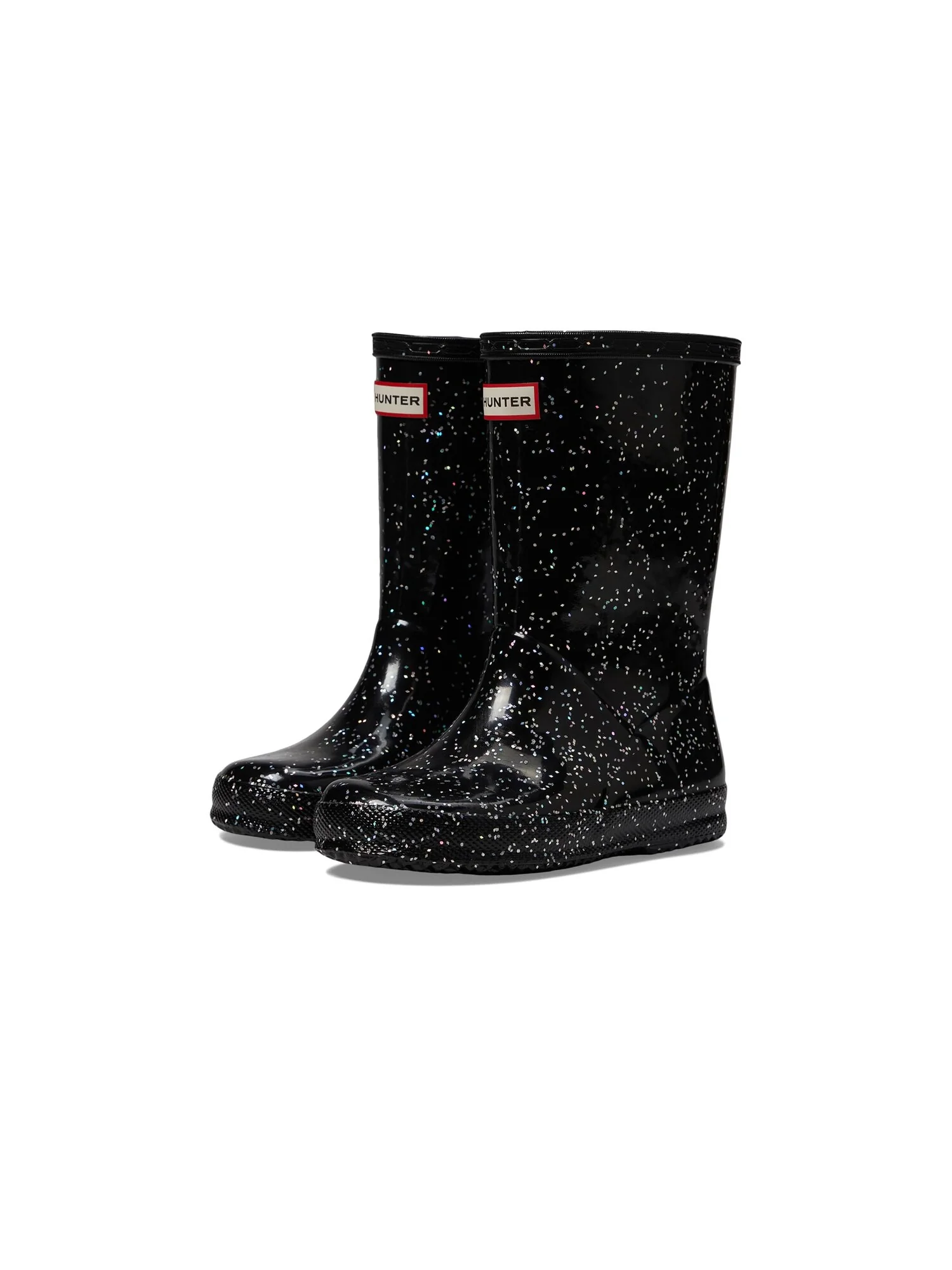 Ботинки Hunter Kids Original First Classic Giant Glitter Wellington Boots (Toddler/Little Kid) — 1