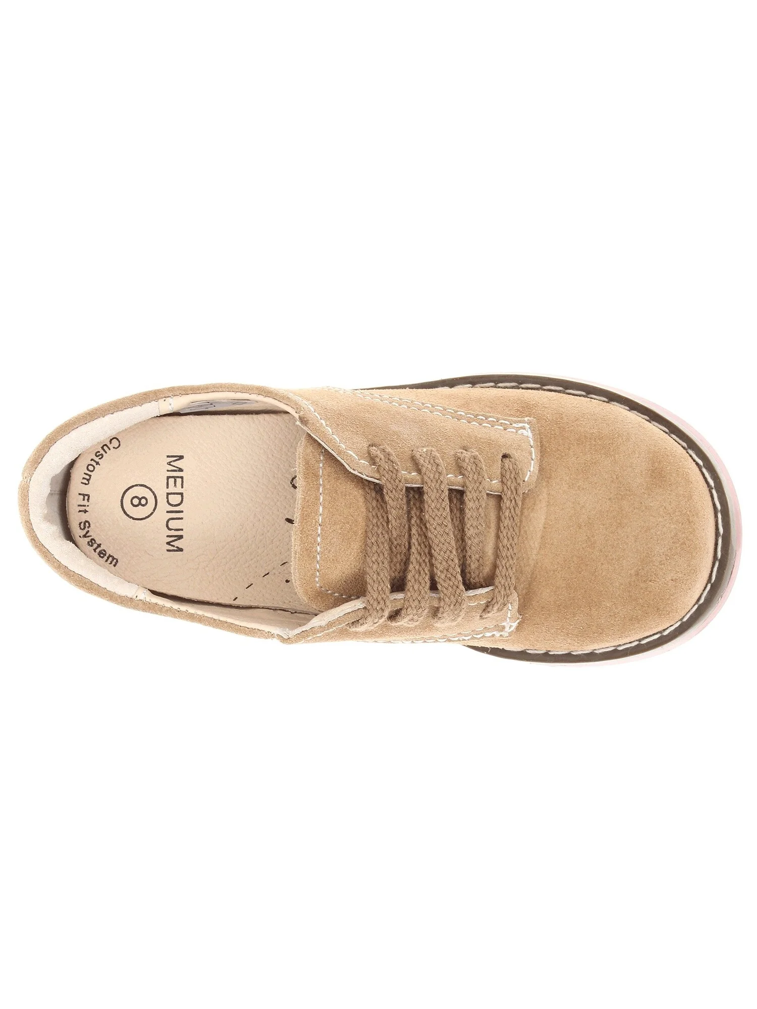 Оксфорды FootMates Bucky 2 (Toddler/Little Kid) — коричневый