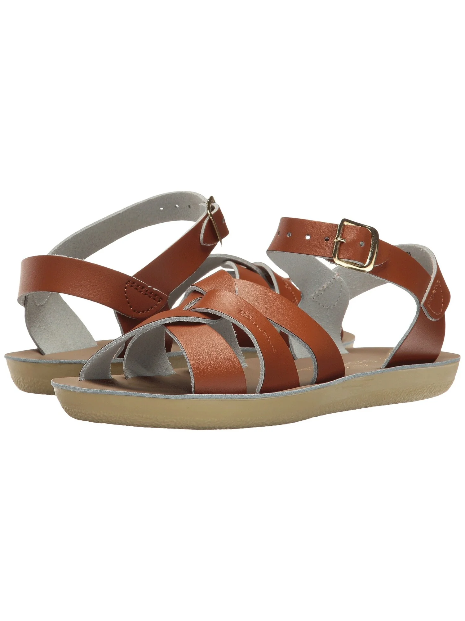 Сандалии Salt Water Sandal by Hoy Shoes Swimmer (Toddler/Little Kid) — бежевый