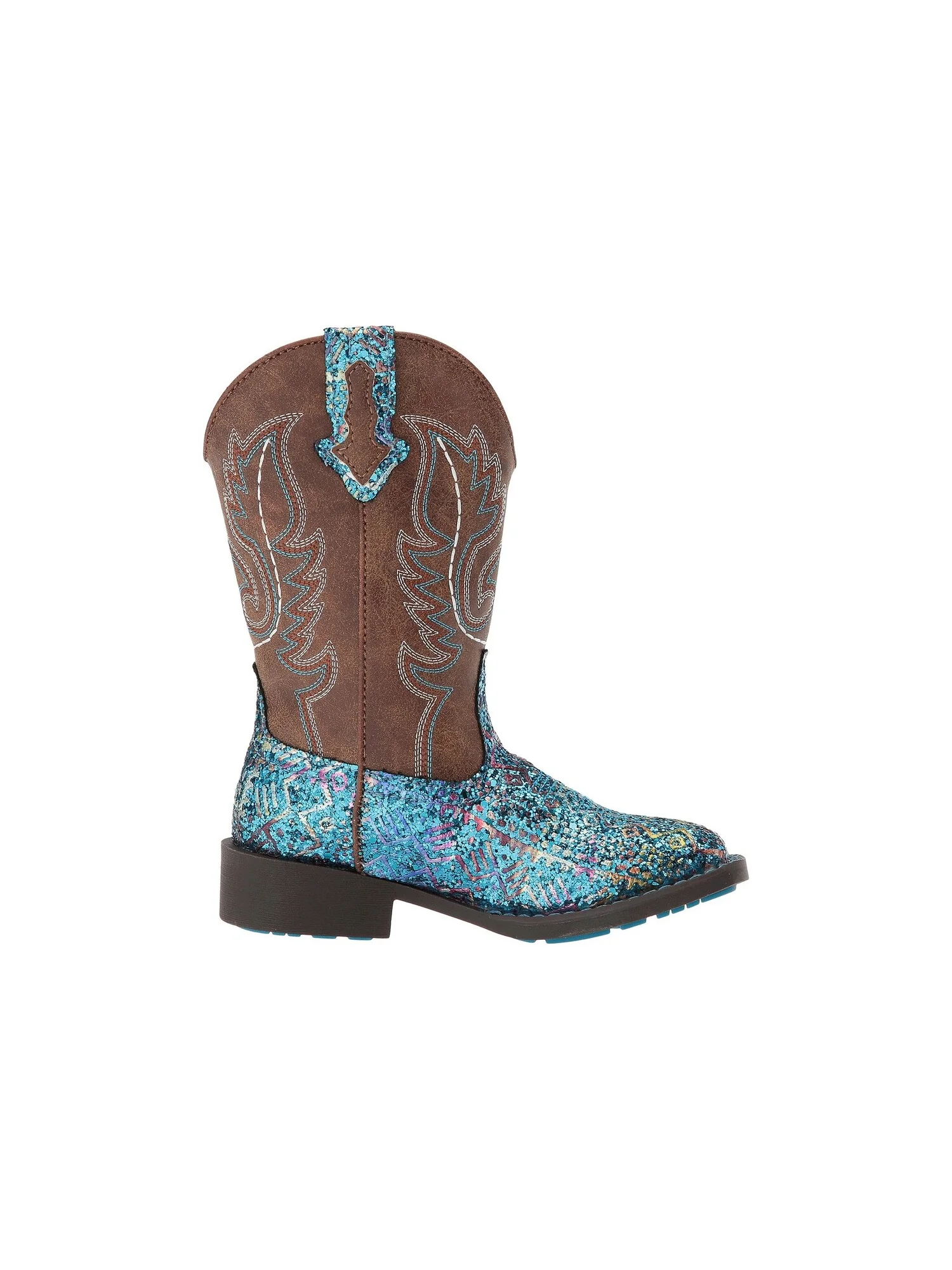 Ботинки Roper Kids Glitter Aztec (Toddler/Little Kid) — 2