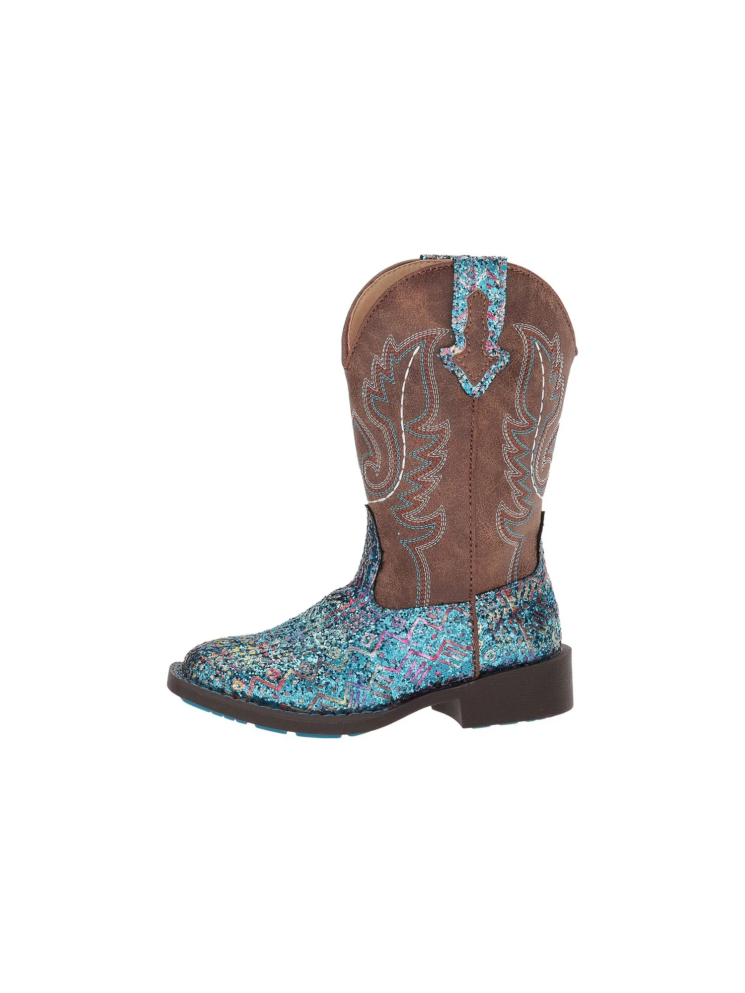Ботинки Roper Kids Glitter Aztec (Toddler/Little Kid) — 3