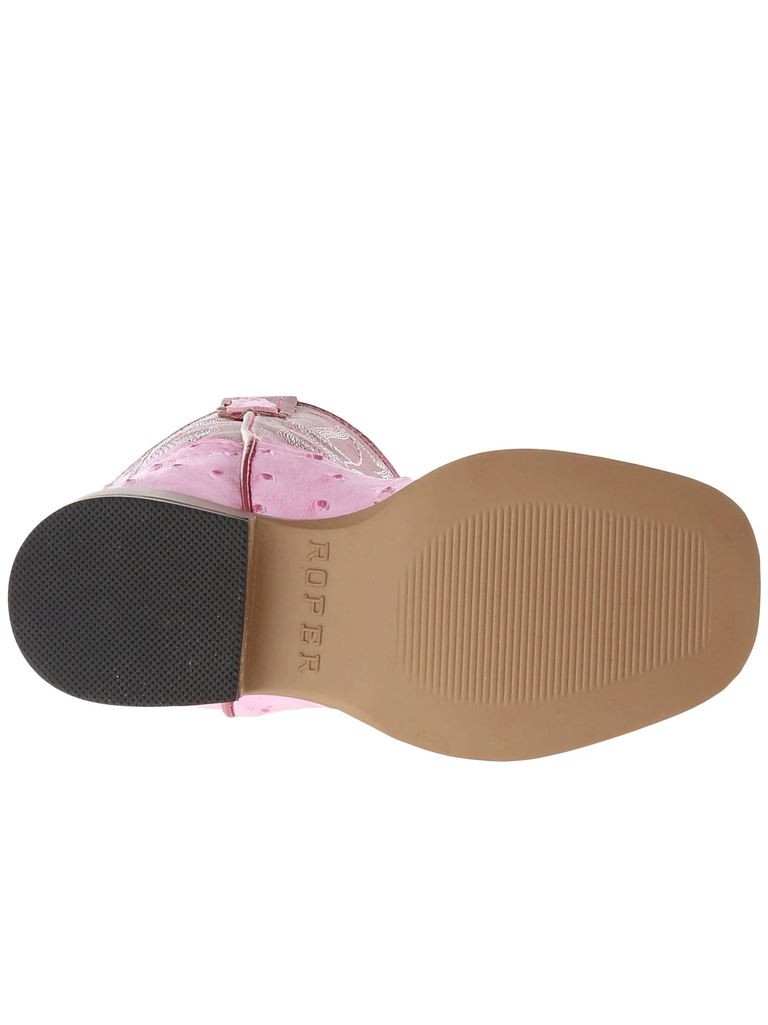 Ботинки Roper Kids Square Toe Ostrich (Toddler/Little Kid) — 2
