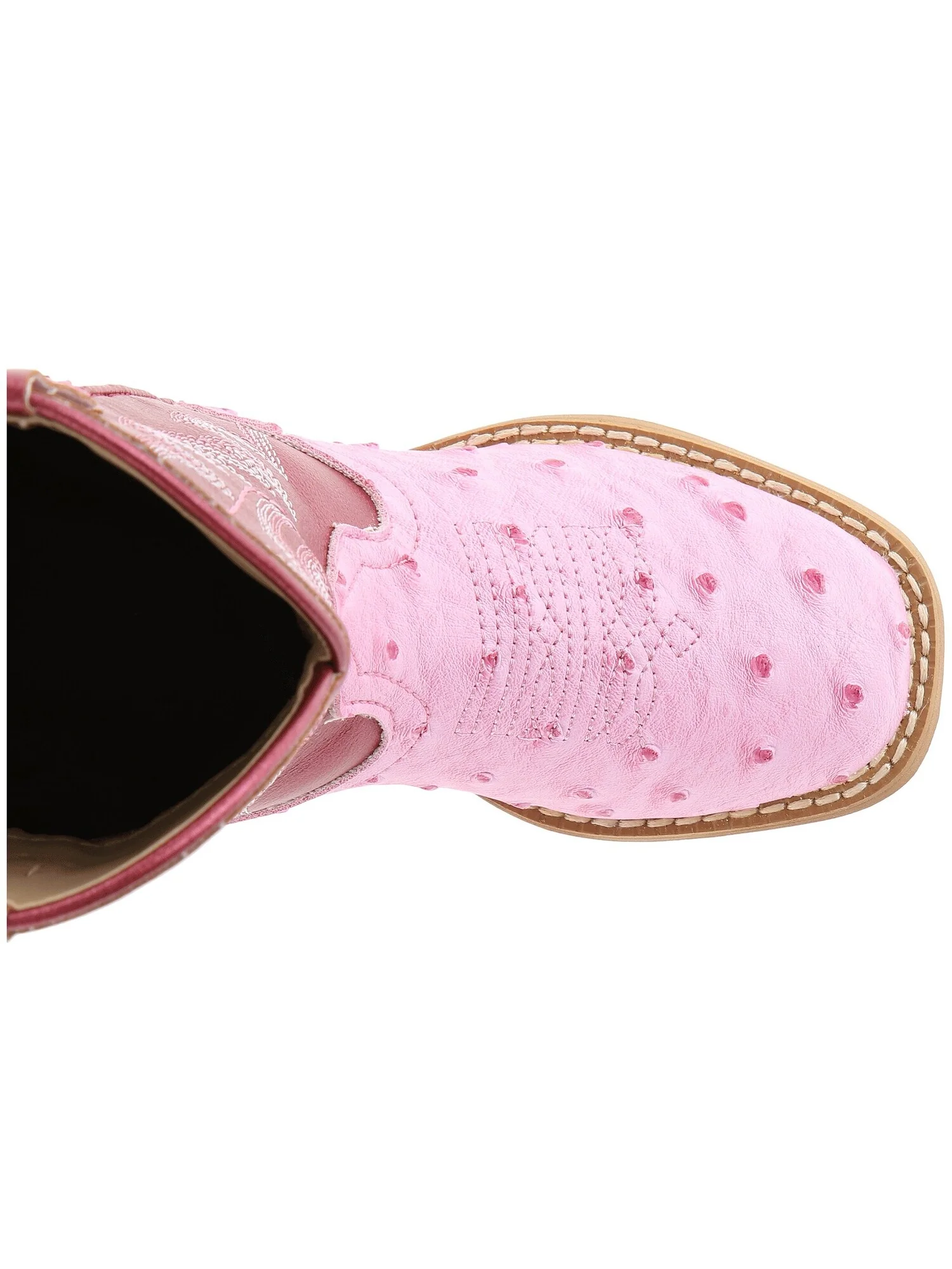 Ботинки Roper Kids Square Toe Ostrich (Toddler/Little Kid) — 6
