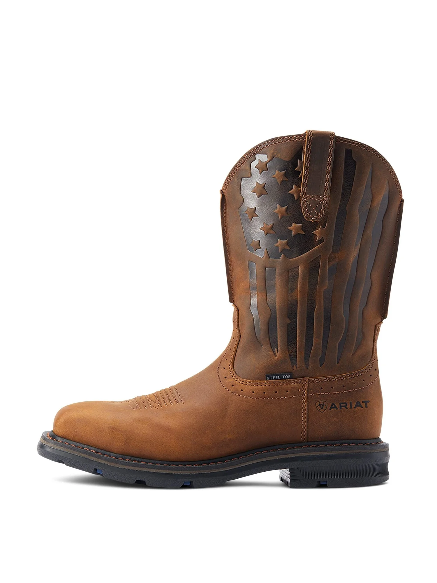 Ботинки Ariat Sierra Shock Shield Patriot Steel Toe Work Boot — 2