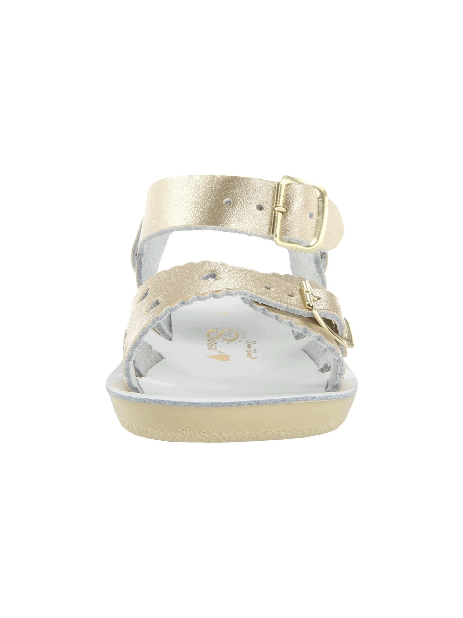 Сандалии Salt Water Sandal by Hoy Shoes Sun-San - Sweetheart (Toddler/Little Kid) — золотистый