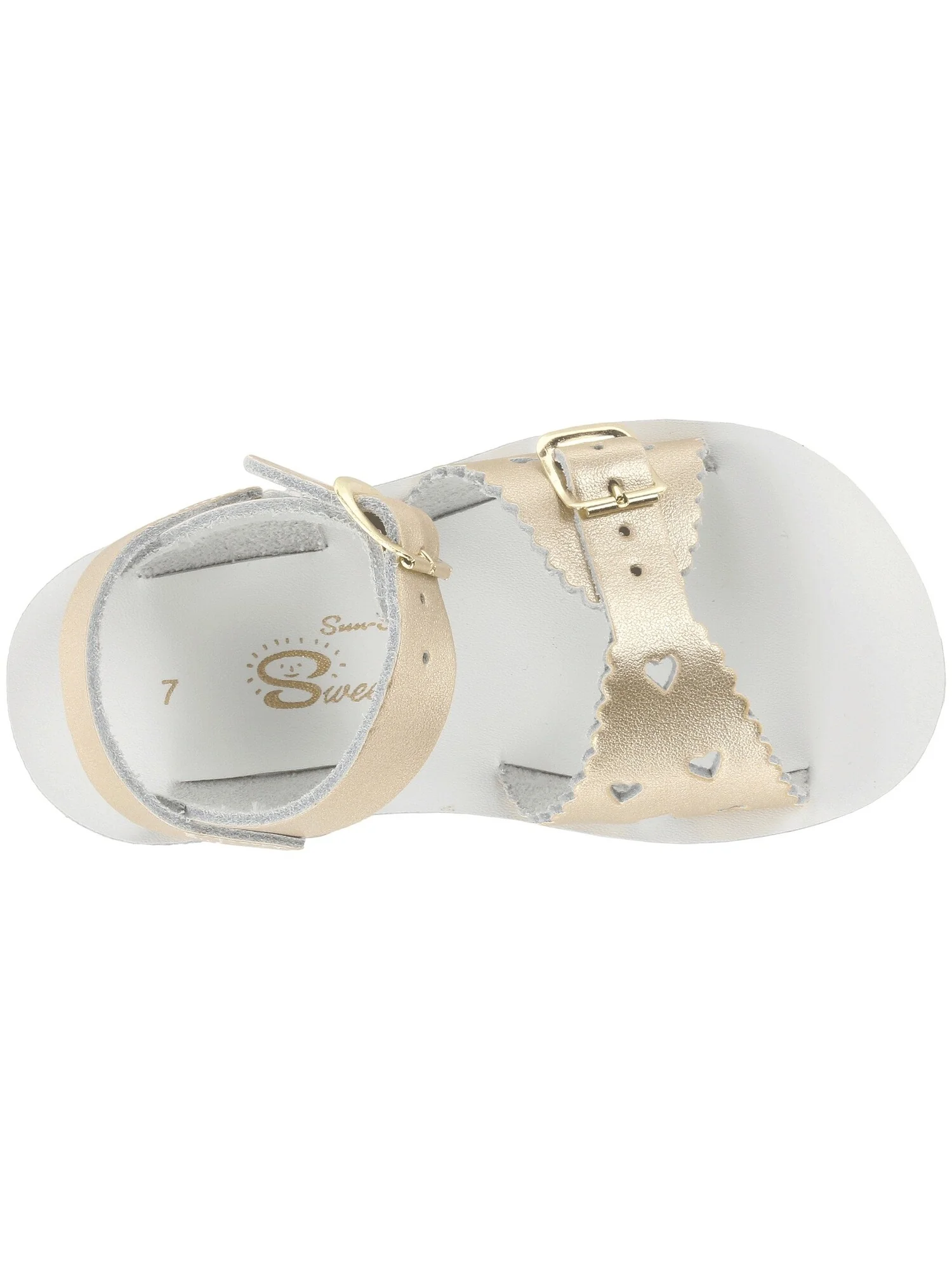 Сандалии Salt Water Sandal by Hoy Shoes Sun-San - Sweetheart (Toddler/Little Kid) — 3