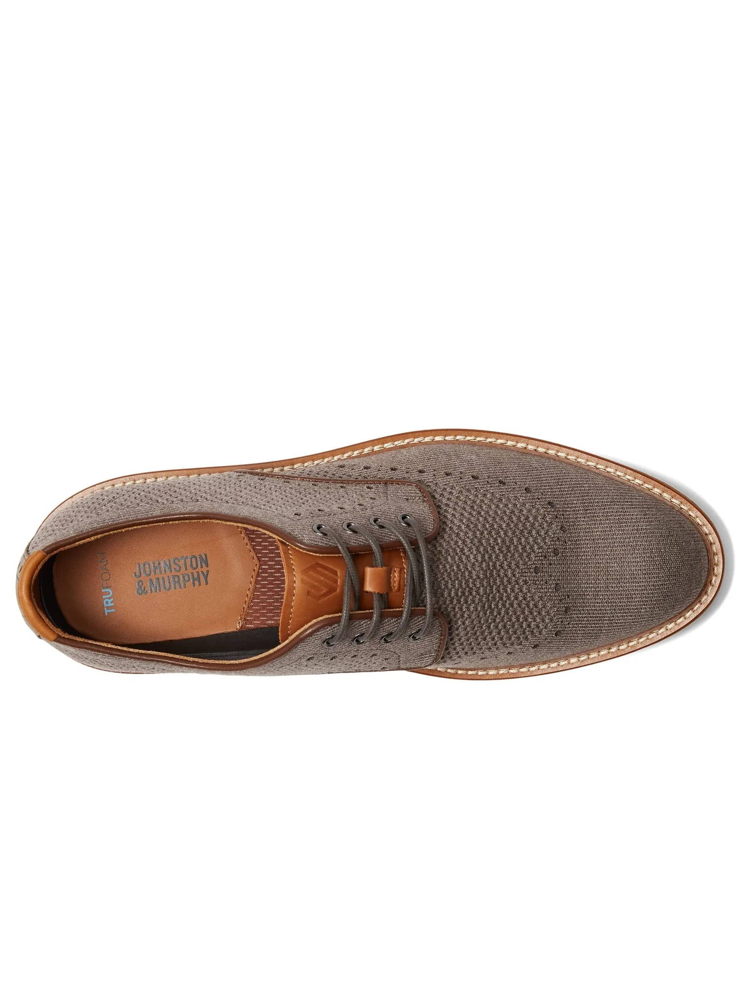 Оксфорды Johnston & Murphy Upton Knit Wing Tip — 4