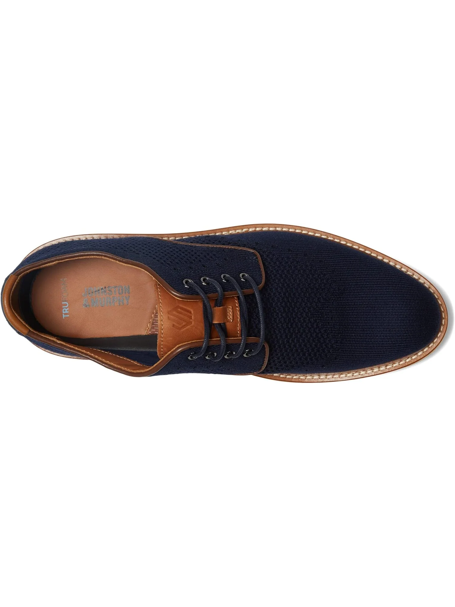 Оксфорды Johnston & Murphy Upton Knit Wing Tip — 2
