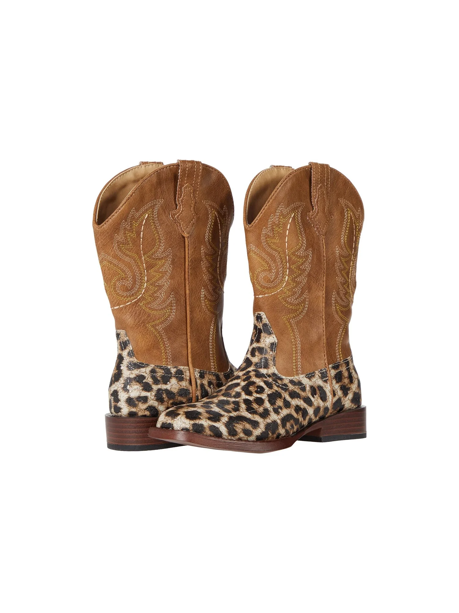 Ботинки Roper Kids Glitter Leopard (Toddler/Little Kid) — 6