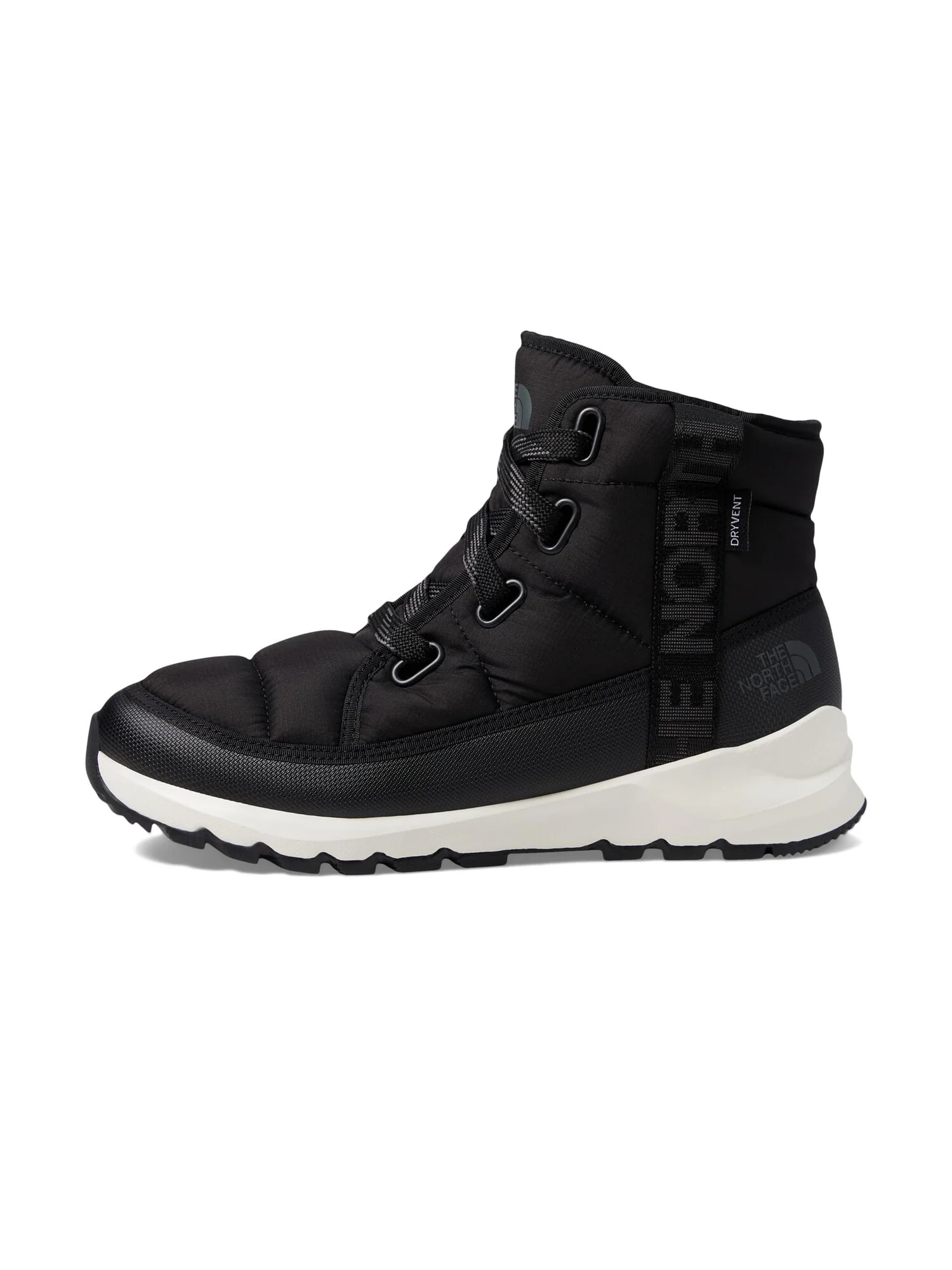 Женские ботинки The North Face ThermoBall Luxe WP стеганые на шнуровке — 1