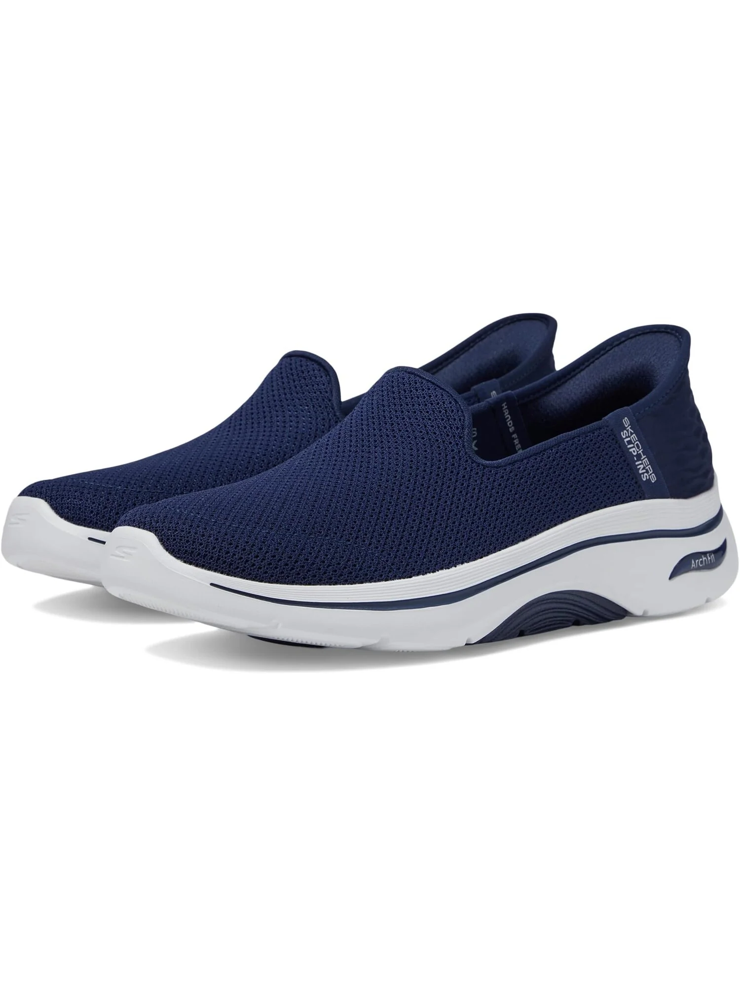 Кроссовки SKECHERS Performance Go Walk Arch Fit 2.0 Delara Hands Free Slip-Ins — белый