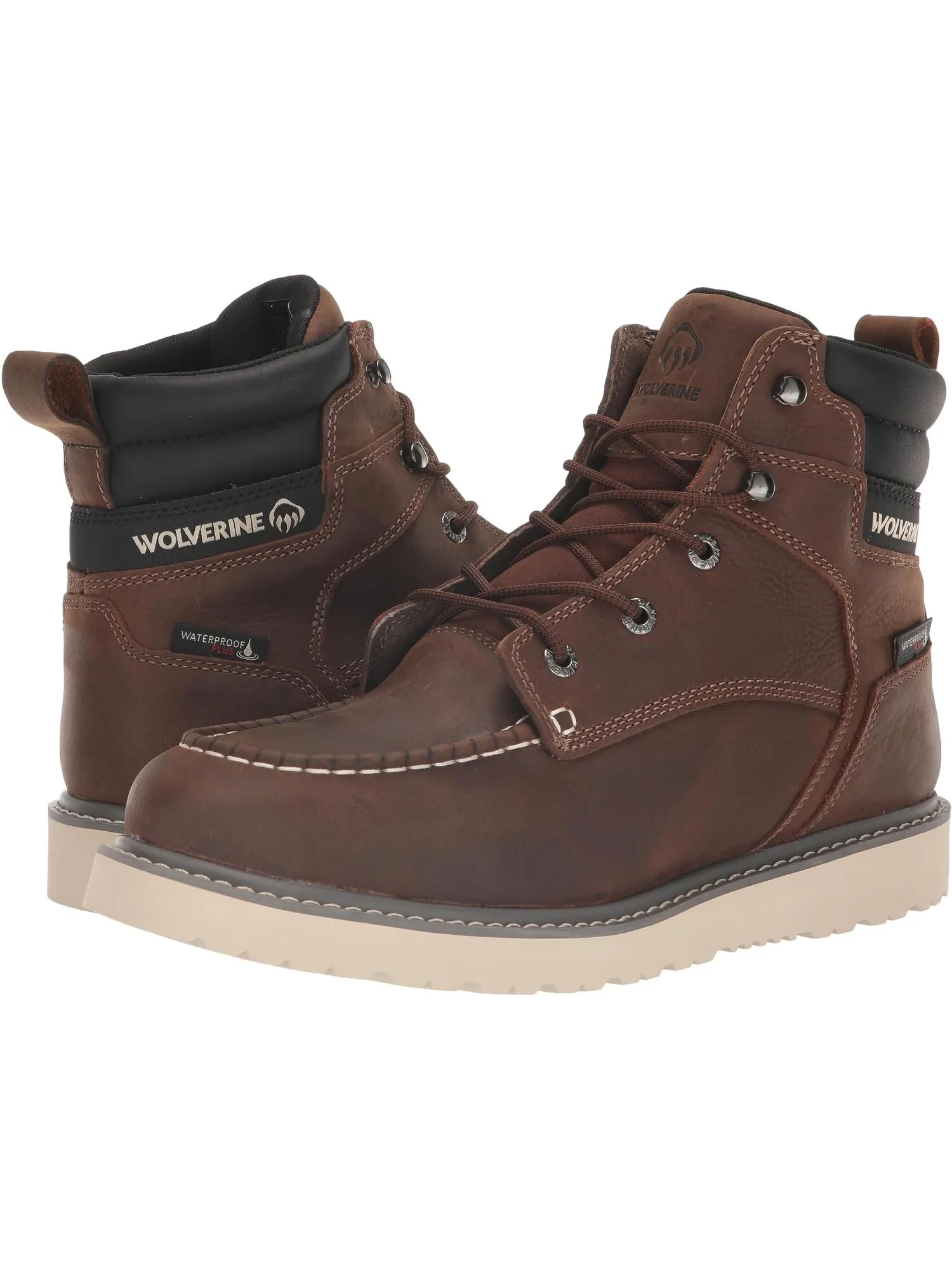 Ботинки Wolverine Trade Wedge Waterproof 6" — коричневый