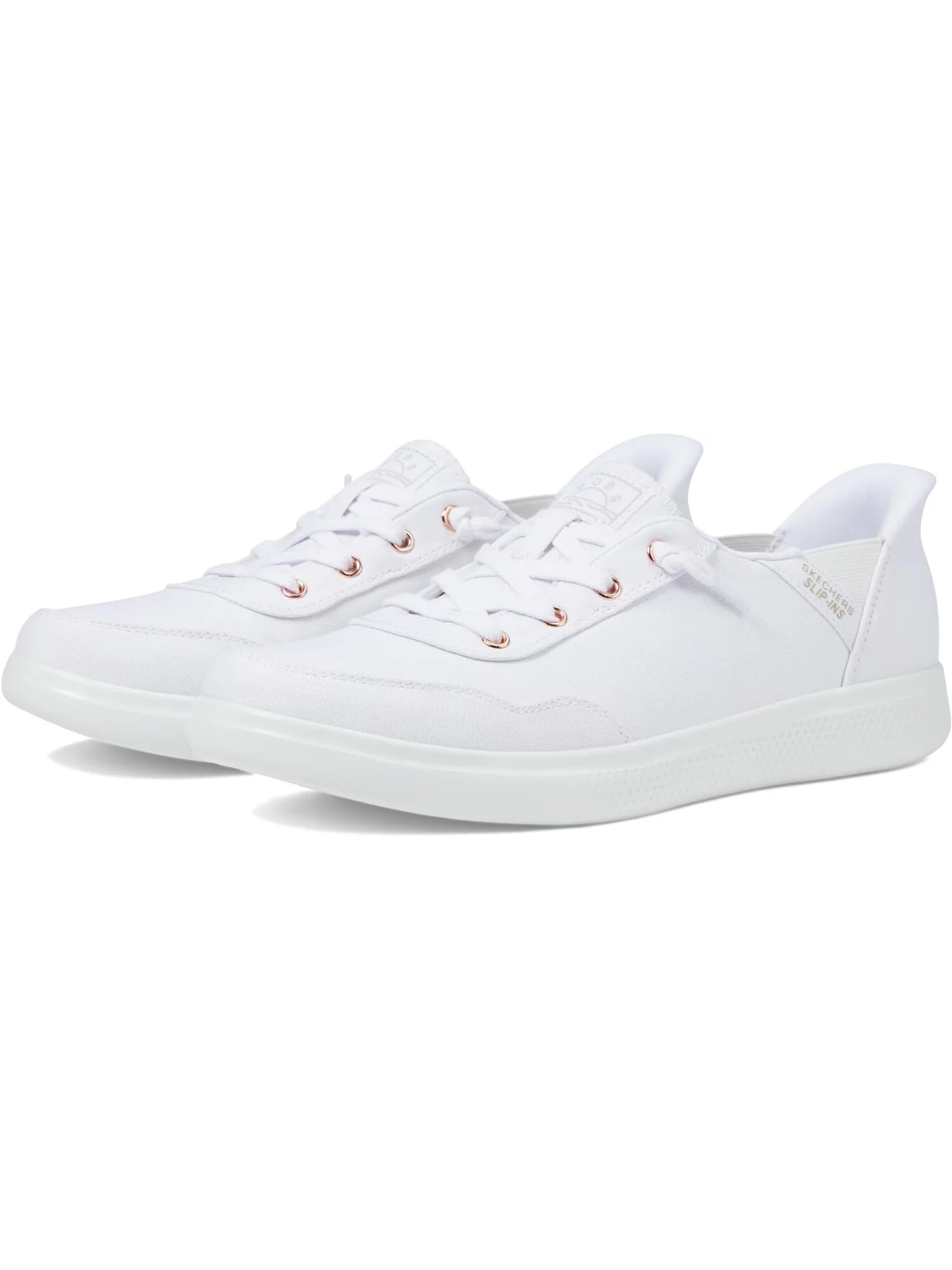 Кроссовки Bobs Skipper - Keep It Sweet Hands Free Slip-Ins BOBS from SKECHERS — белый