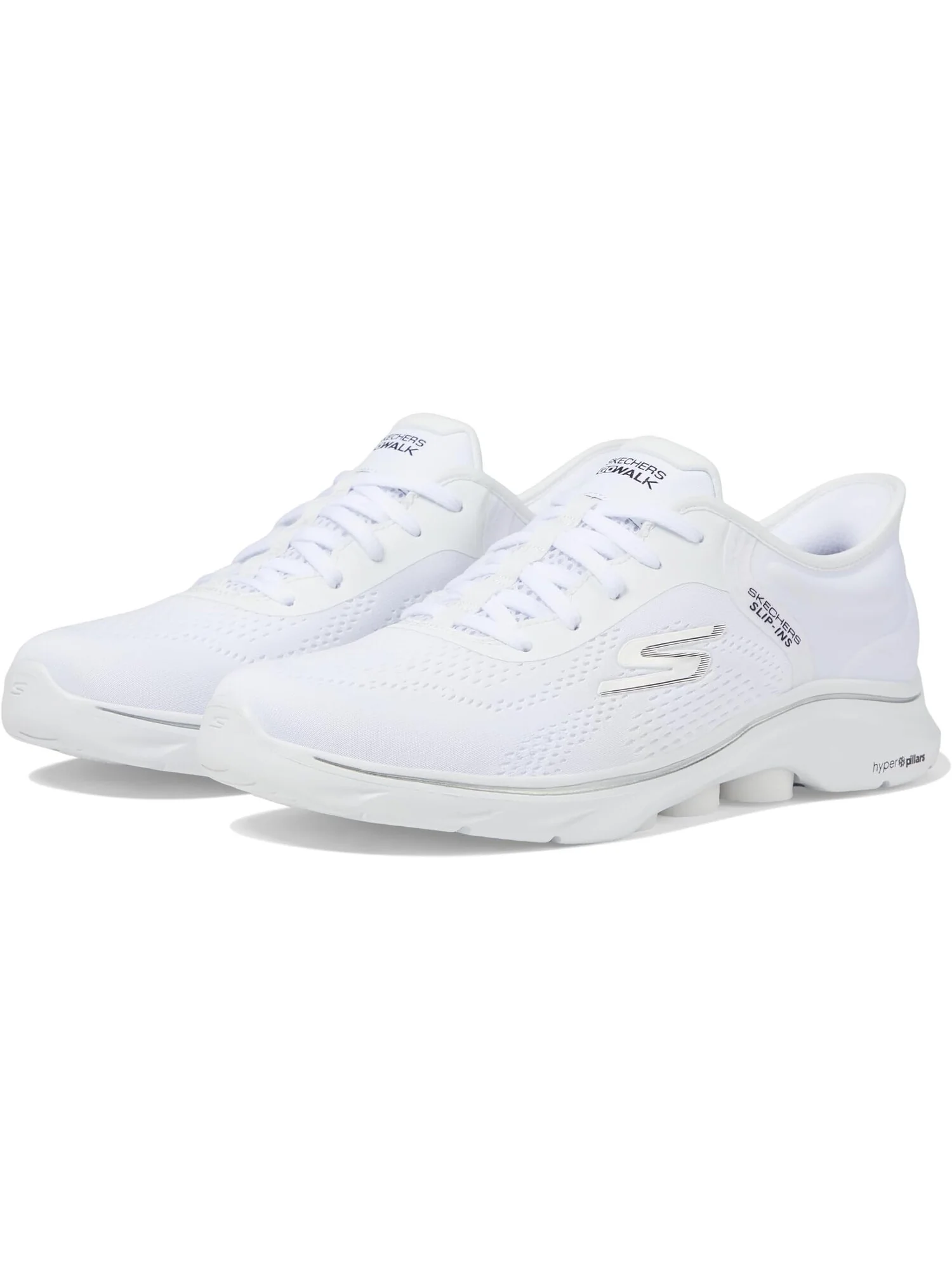 Кроссовки SKECHERS Performance Go Walk 7 Valin Hands Free Slip-Ins — черный