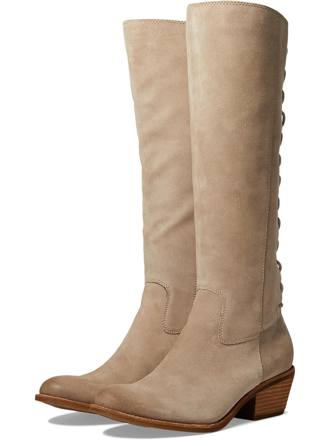Сапоги Sharnell Heel Waterproof Sofft, цвет Cashmere Oiled Cow Suede — 1