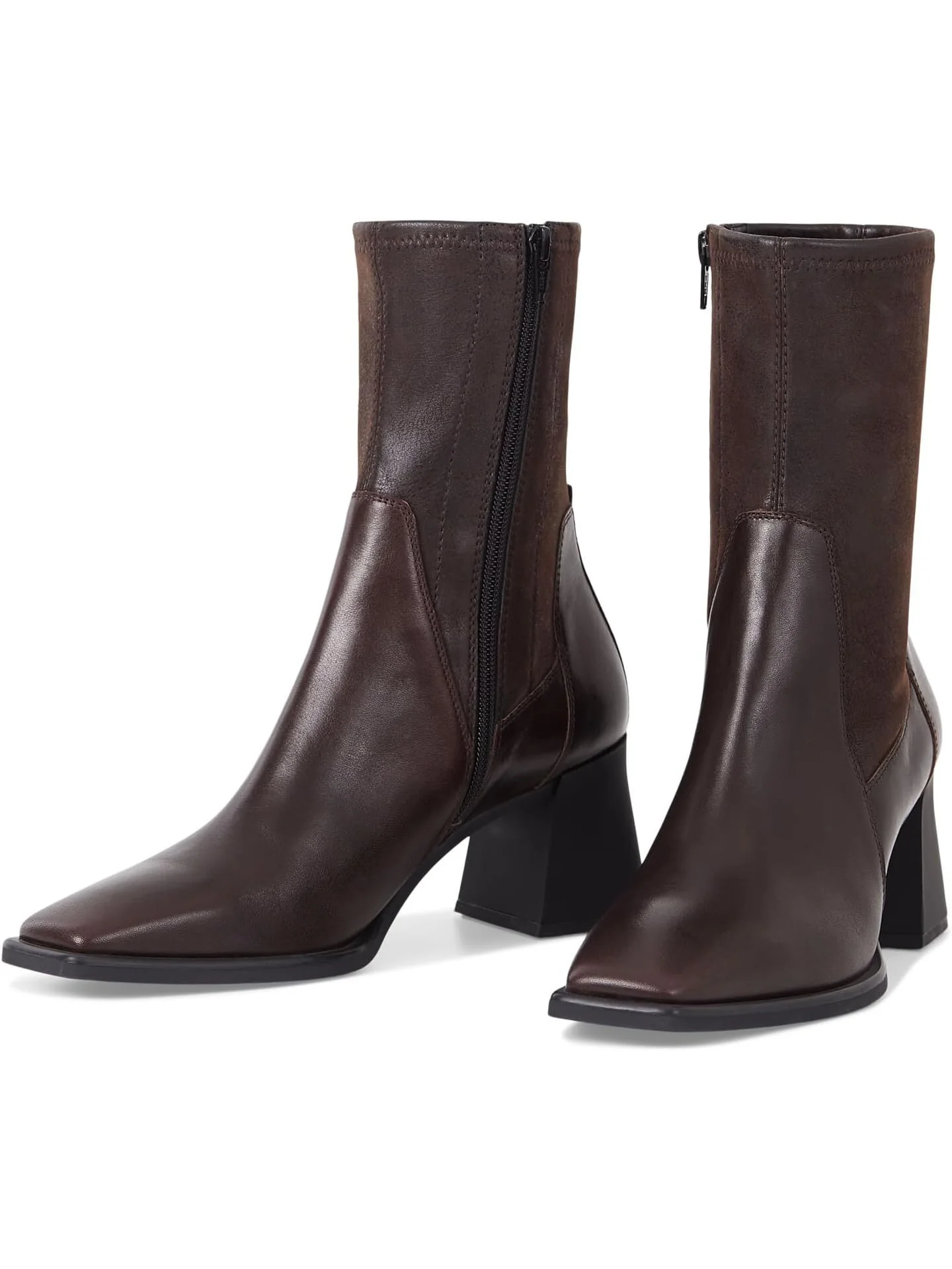 Ботинки Vagabond Shoemakers Hedda Leather Short Stretchie — коричневый