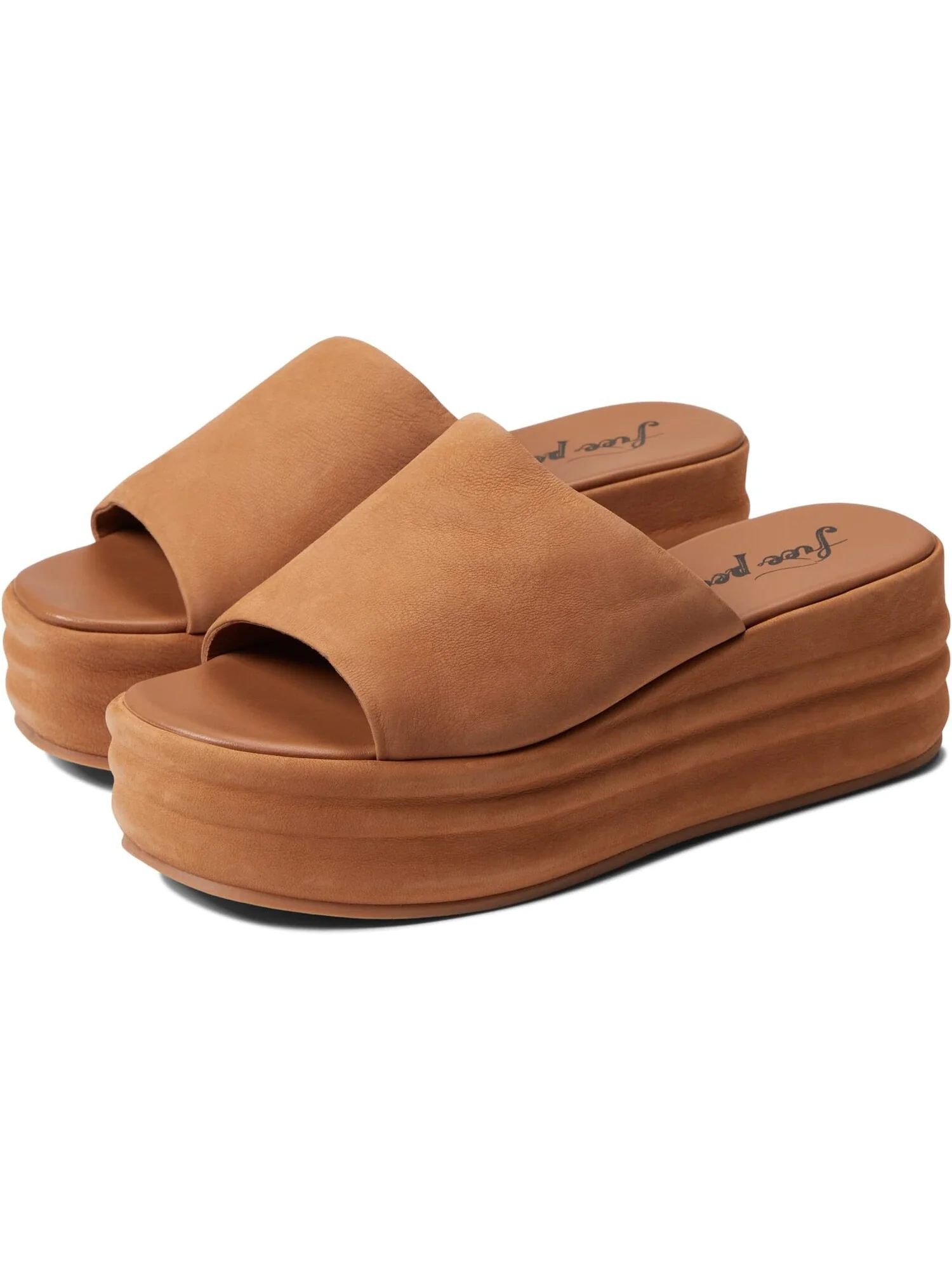 Босоножки Harbor Platform Free People — бежевый