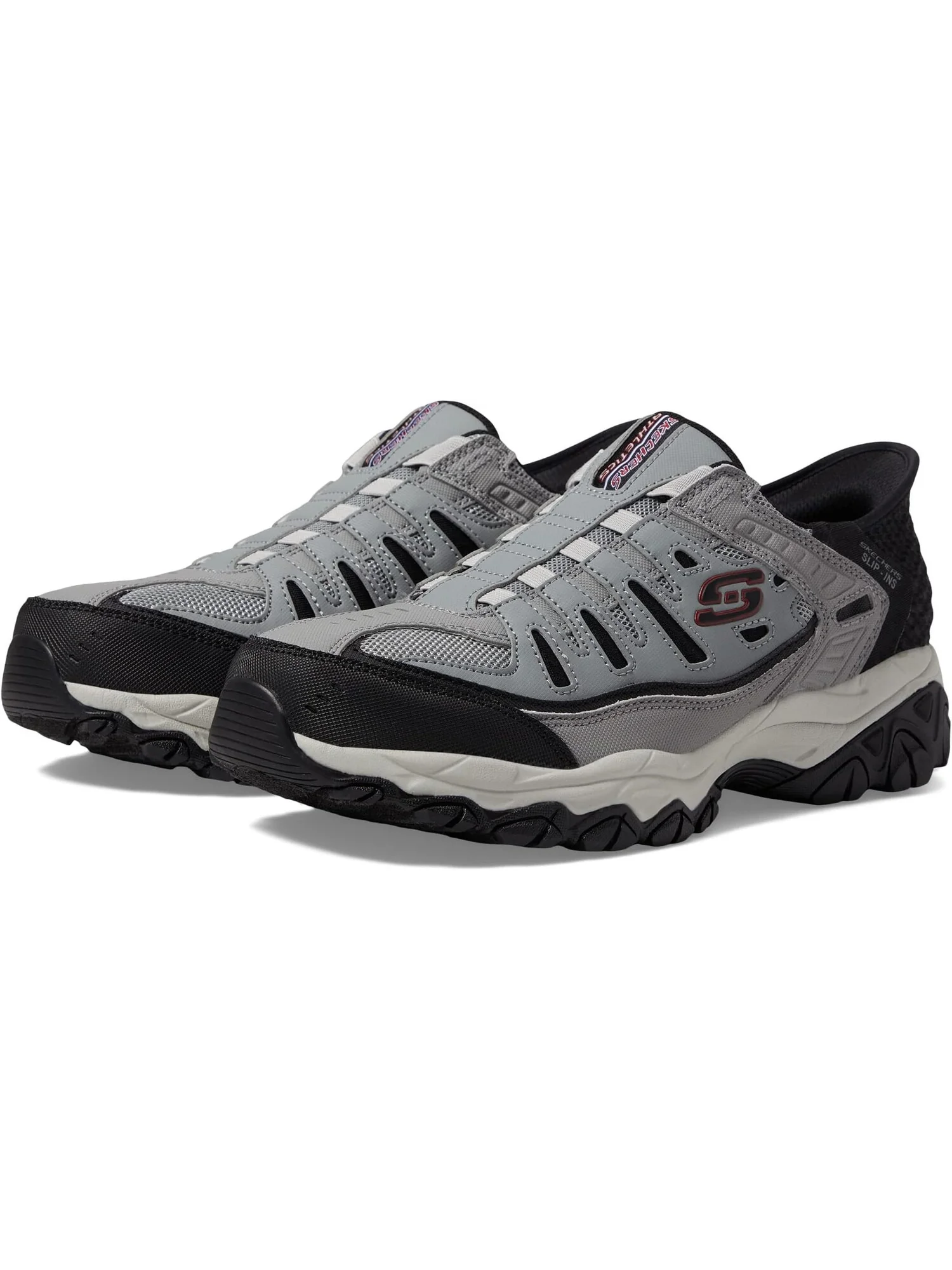 Кроссовки SKECHERS Afterburn M. Fit Ridgeburn Hands Free Slip-Ins — 1