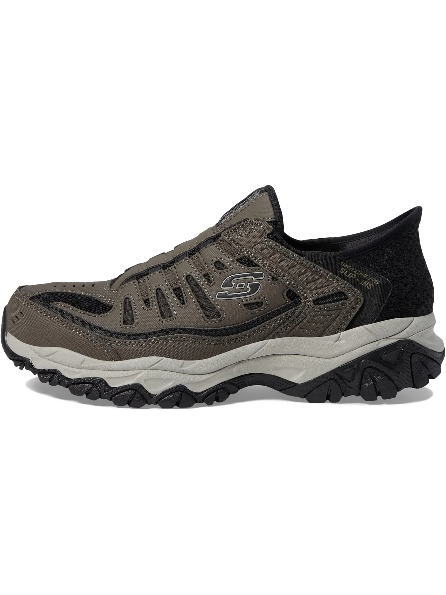 Кроссовки SKECHERS Afterburn M. Fit Ridgeburn Hands Free Slip-Ins — 4