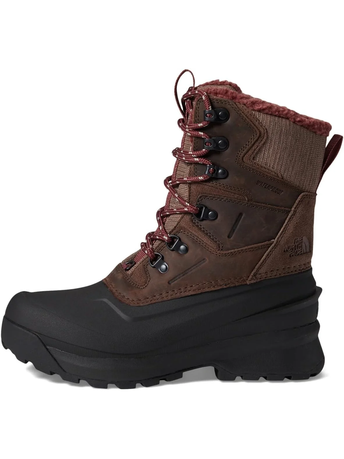 Женские зимние ботинки The North Face Chilkat V 400 водонепроницаемые комбинированные — 4