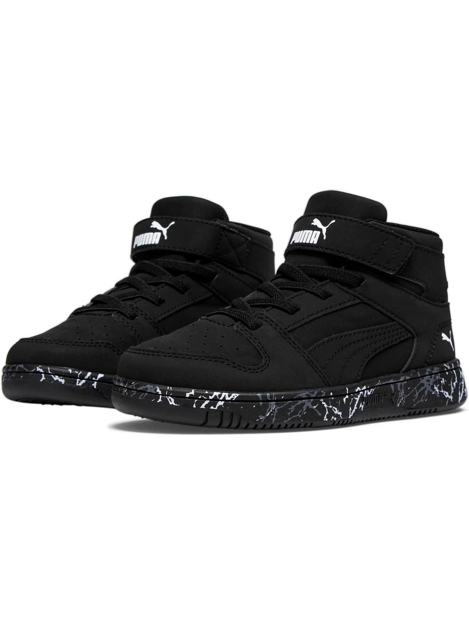 Кроссовки Rebound Layup Nubuck Mountain Park Hook-and-Loop Preschool PUMA — 1