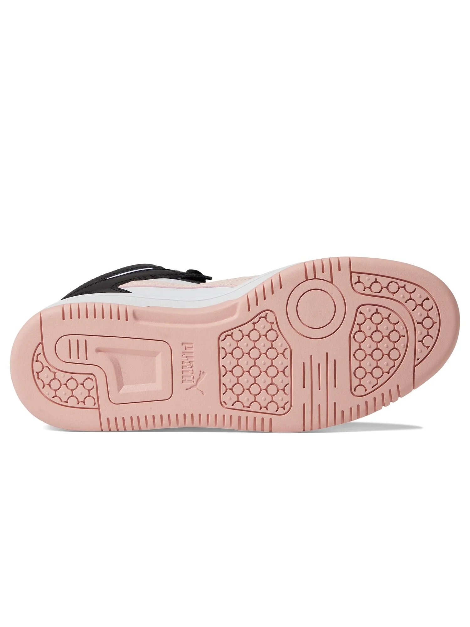 Кроссовки PUMA Kids Rebound Layup Synthetic Leather (Big Kid) — изображение 4 из 6, розовый