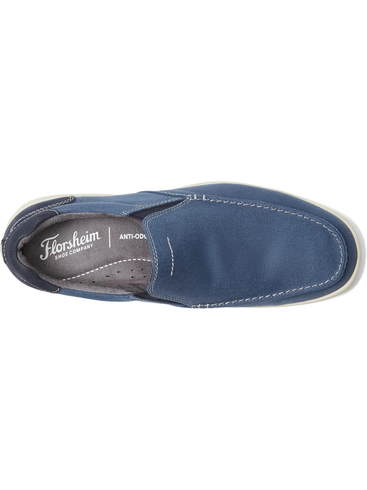Лоферы Florsheim Lakeside Canvas Moc Toe Slip-On — 2