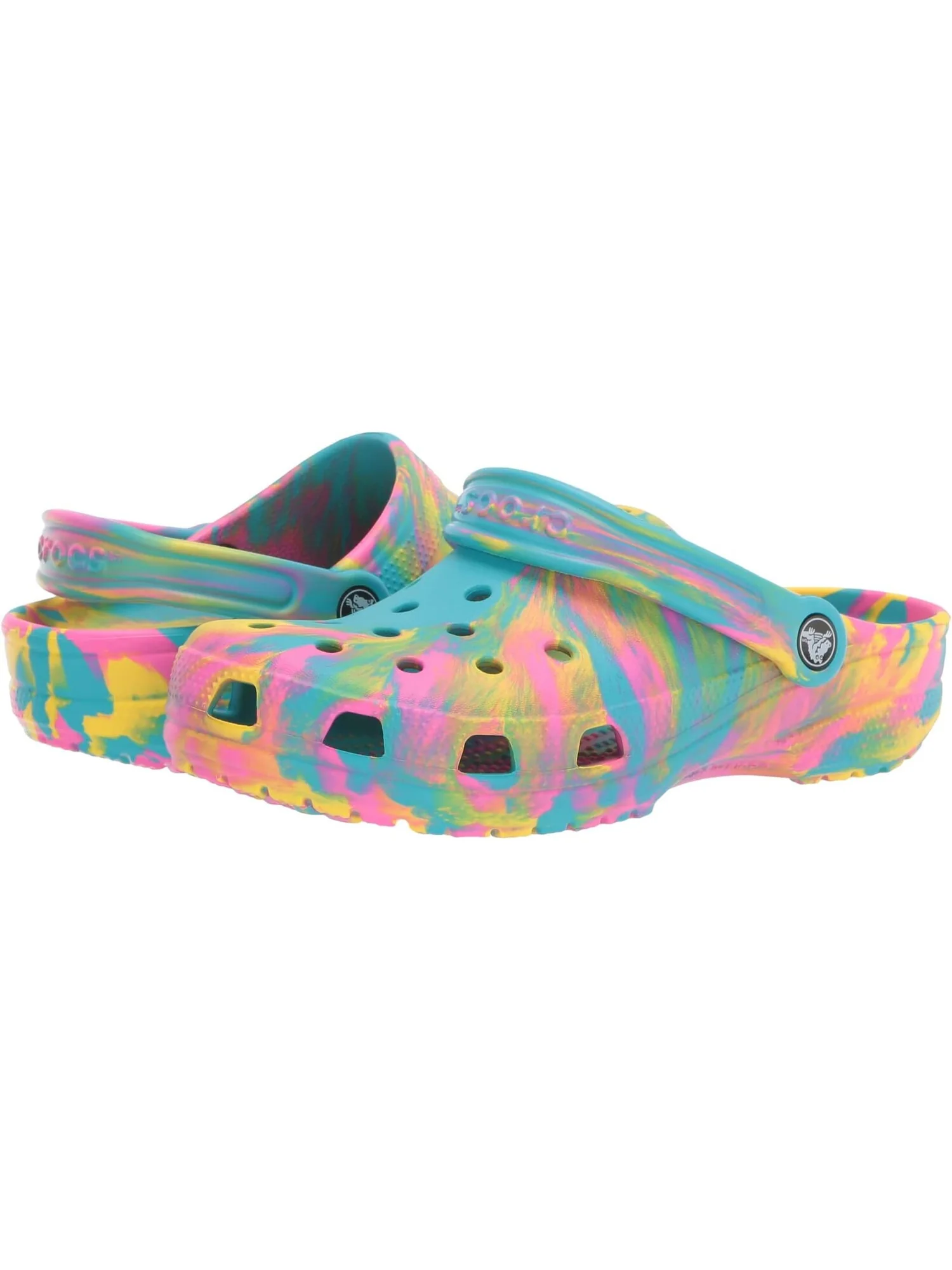 Сабо Classic Marbled Tie-Dye Clog Crocs — 1
