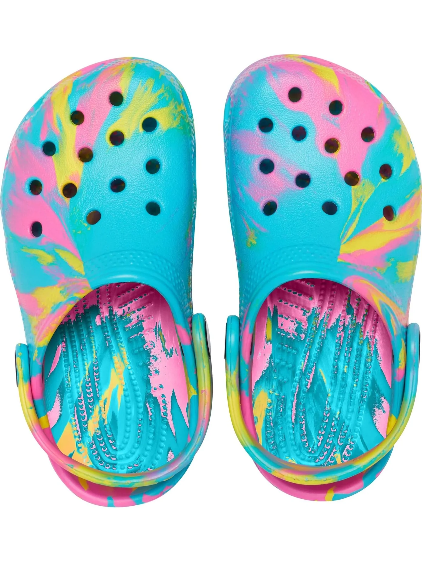 Сабо Classic Marbled Tie-Dye Clog Crocs — 2