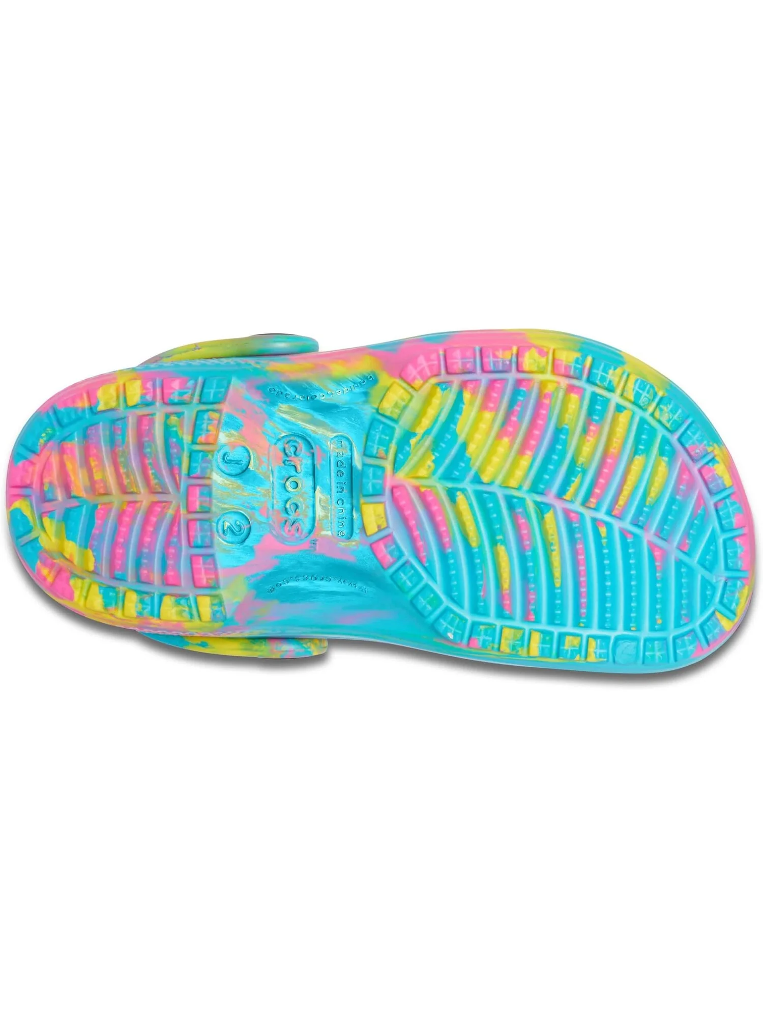Сабо Classic Marbled Tie-Dye Clog Crocs — 3