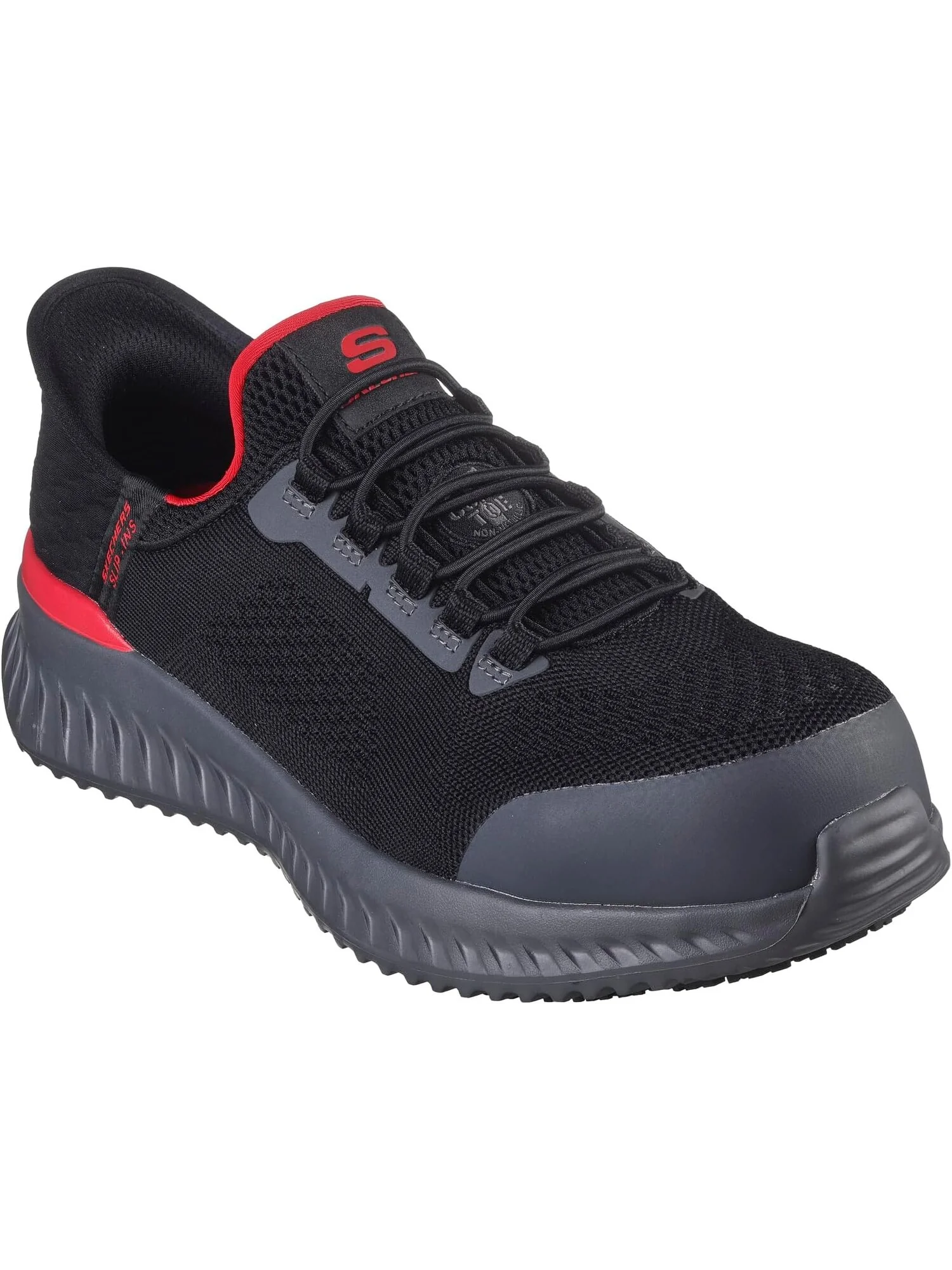 Рабочая обувь с композитным носком Tilido - Fletchit Comp Toe SKECHERS Work — черный