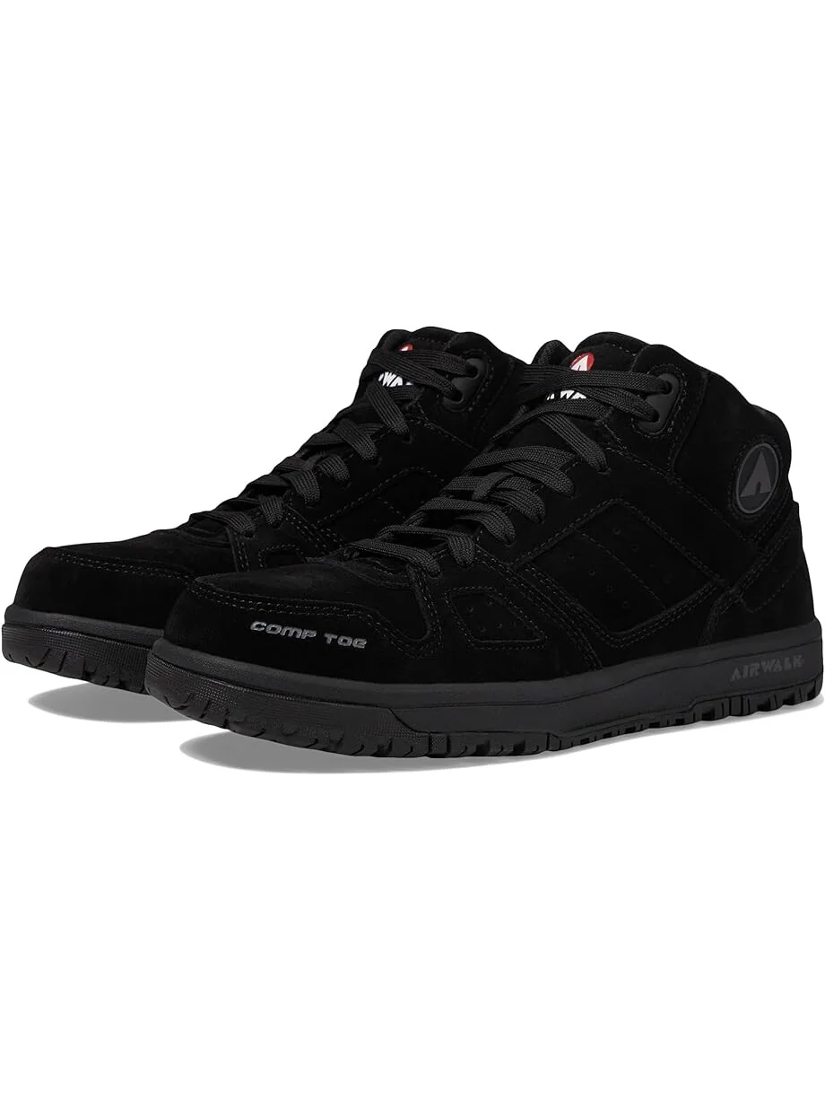 Кроссовки Airwalk Work Mongo Mid Comp Toe EH SR — черный