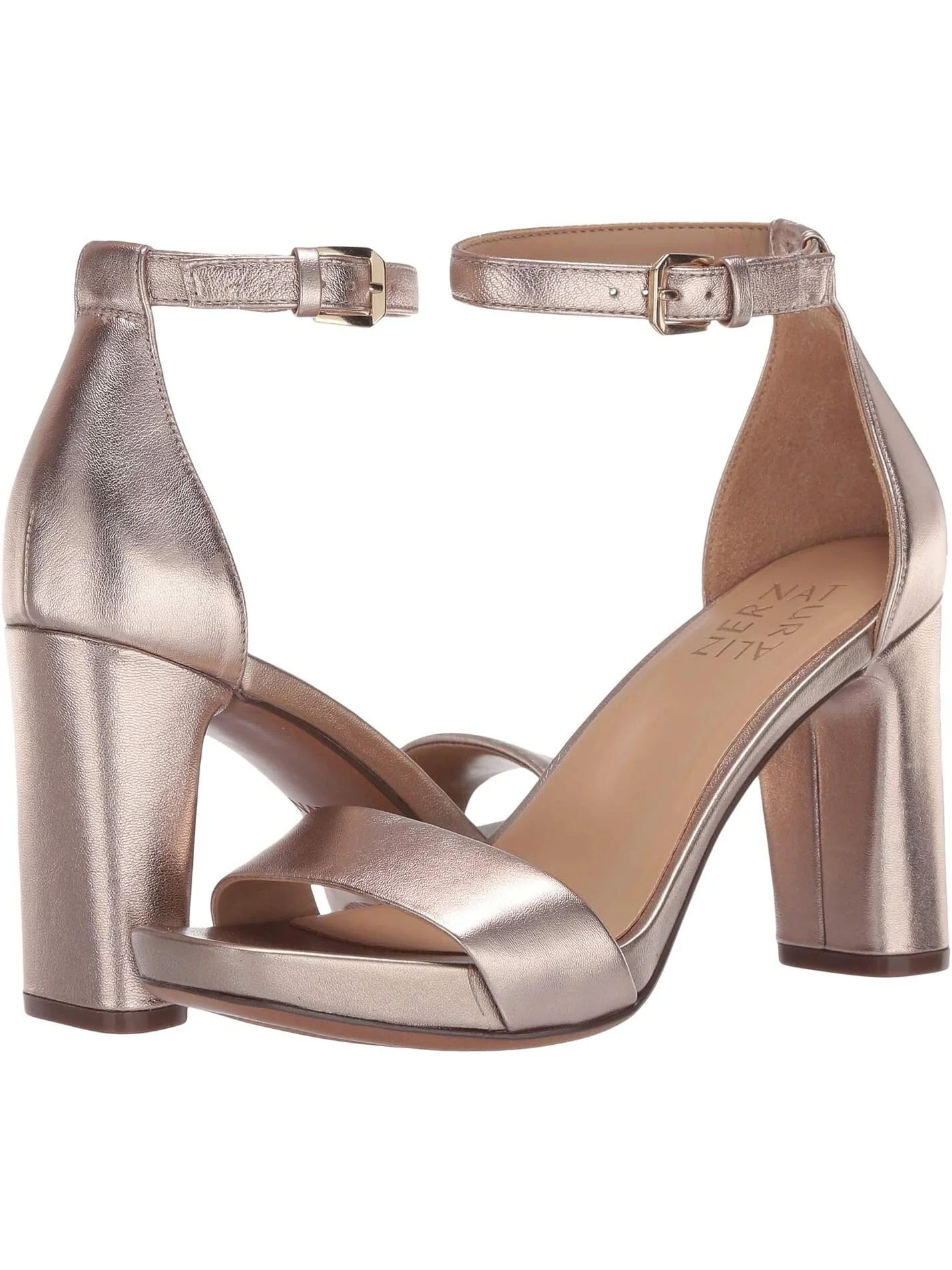 Туфли Naturalizer Joy, цвет Light Bronze Metallic Leather — 1