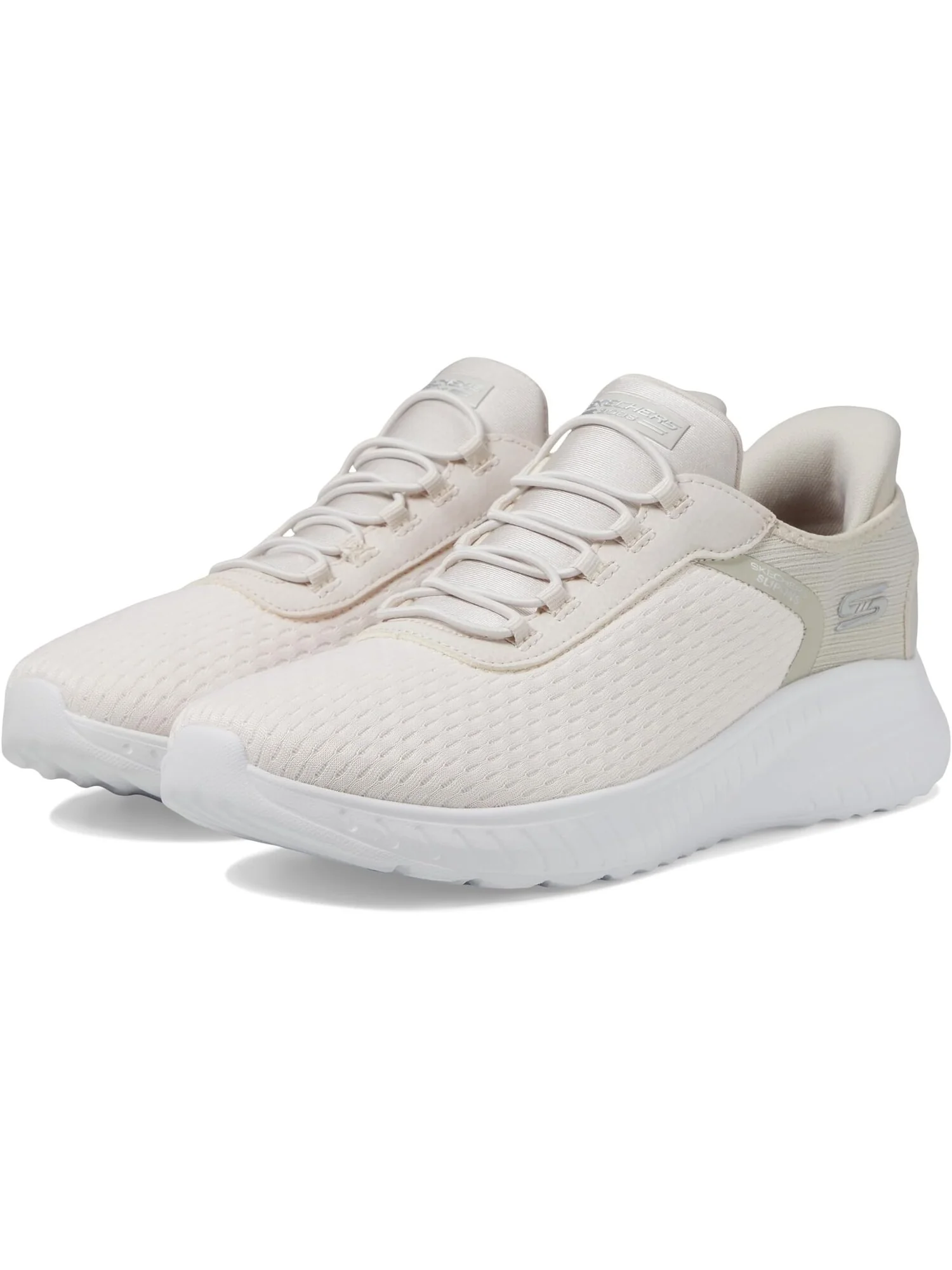 Кроссовки Bobs Squad Chaos - In Color Hands Free Slip-Ins BOBS from SKECHERS — белый