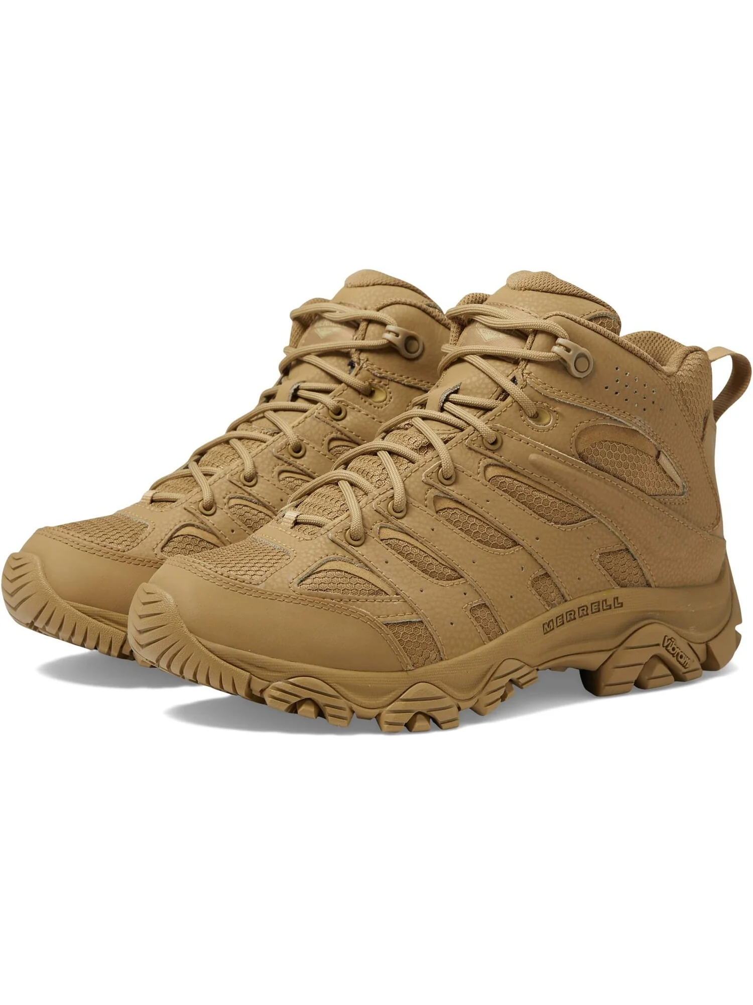 Кроссовки Merrell Work Moab 3 Mid Tactical Wp — бежевый