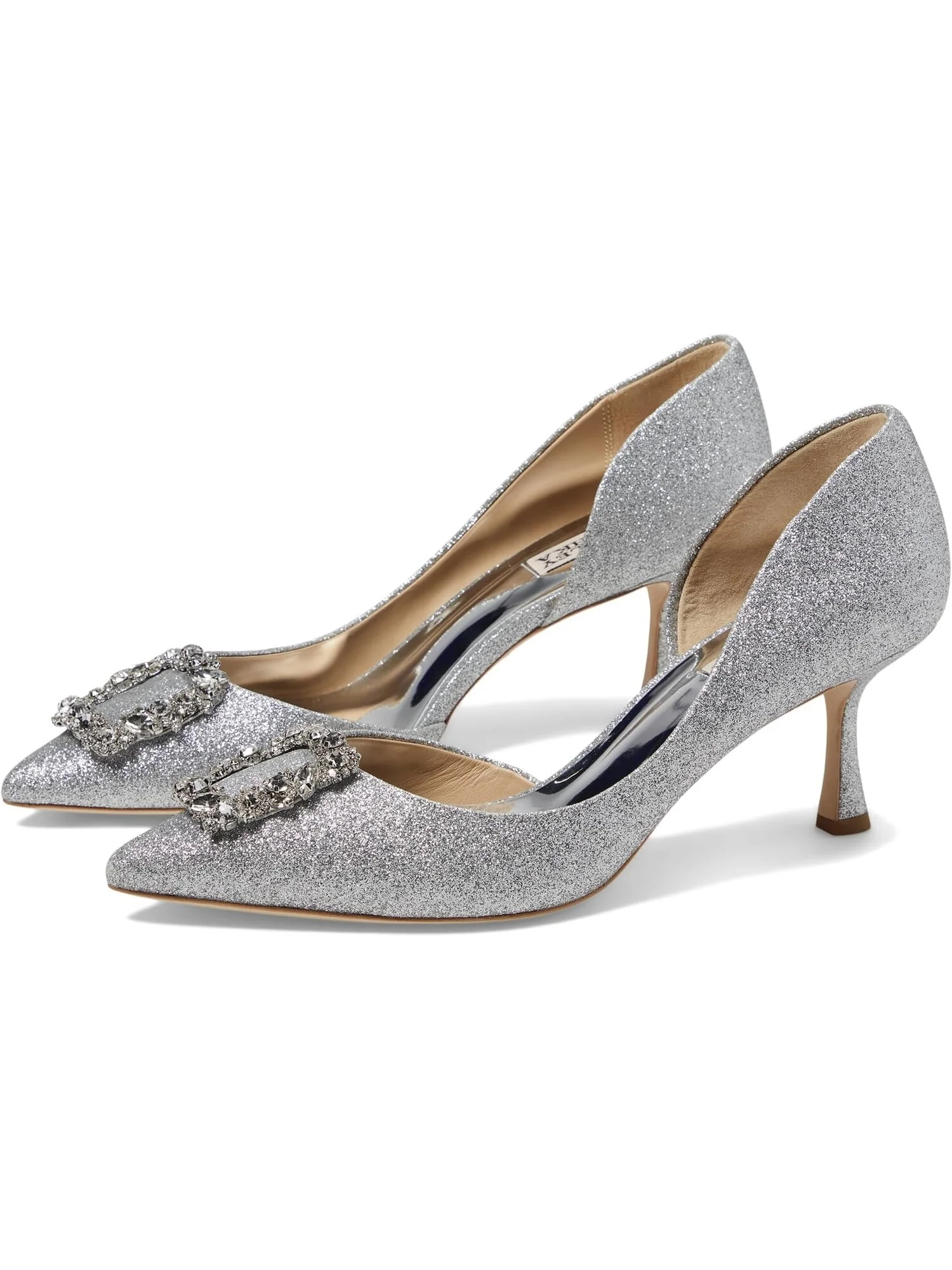 Туфли Fabia II Badgley Mischka — серебристый