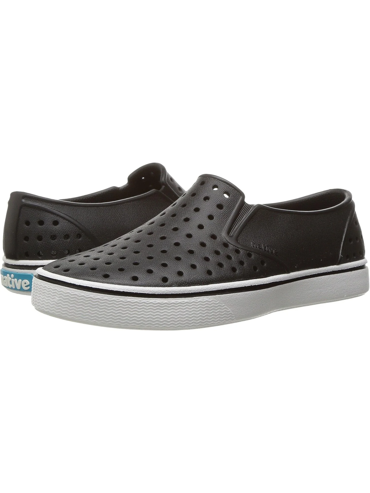 Кроссовки Miles Slip-On Sneakers Native Shoes Kids — белый