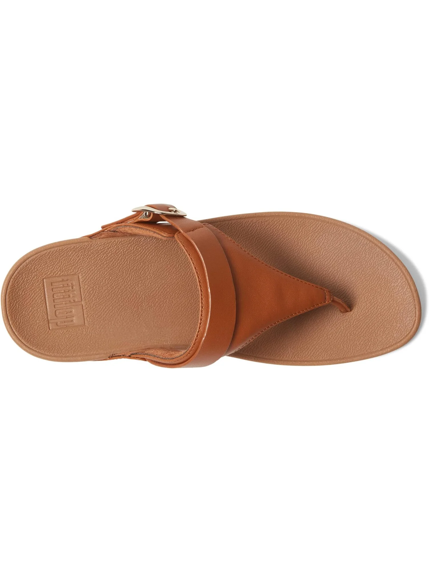 Шлепанцы Lulu Adjustable Leather Toe Post Sandals FitFlop — 2