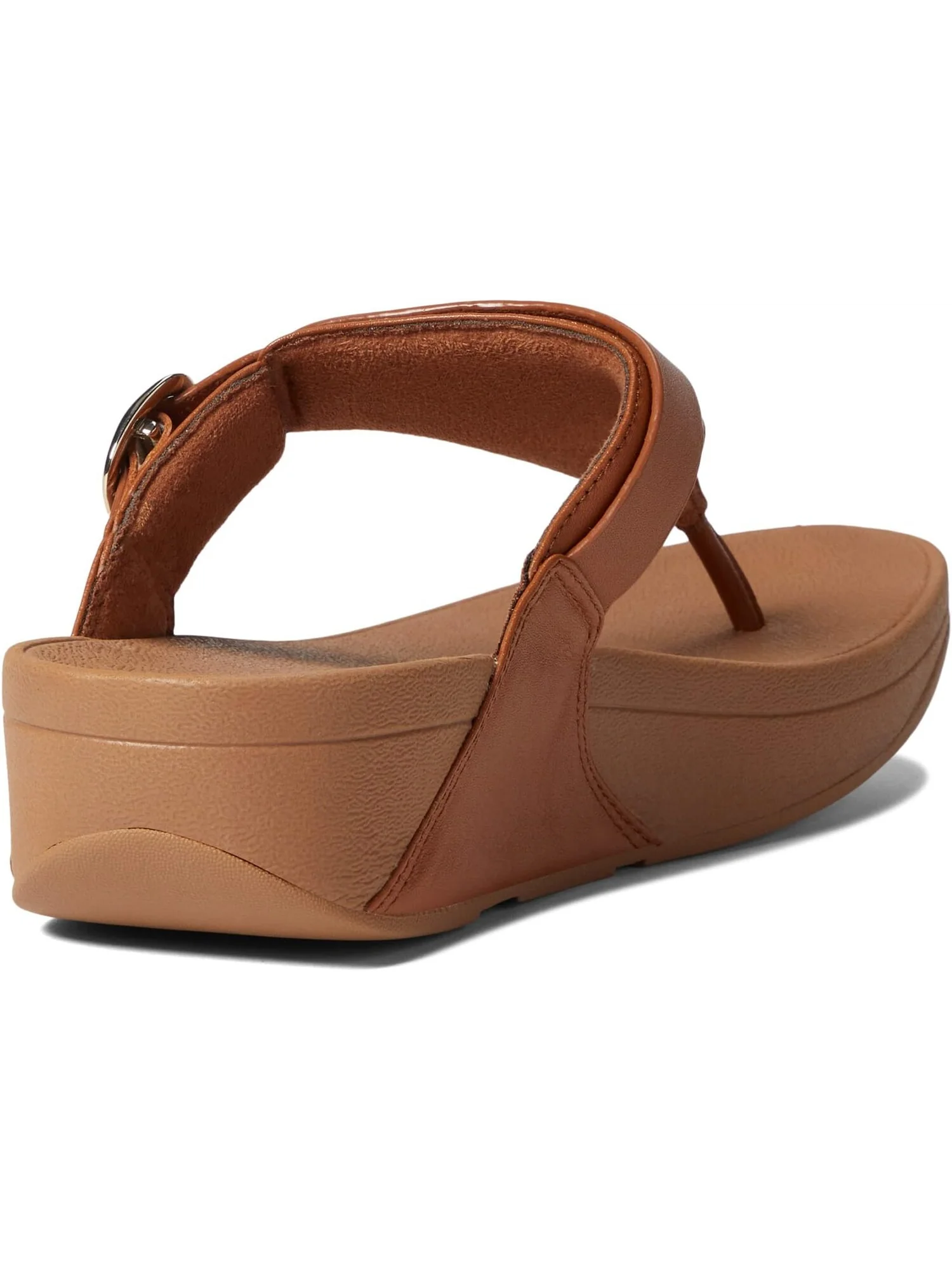 Шлепанцы Lulu Adjustable Leather Toe Post Sandals FitFlop — 5