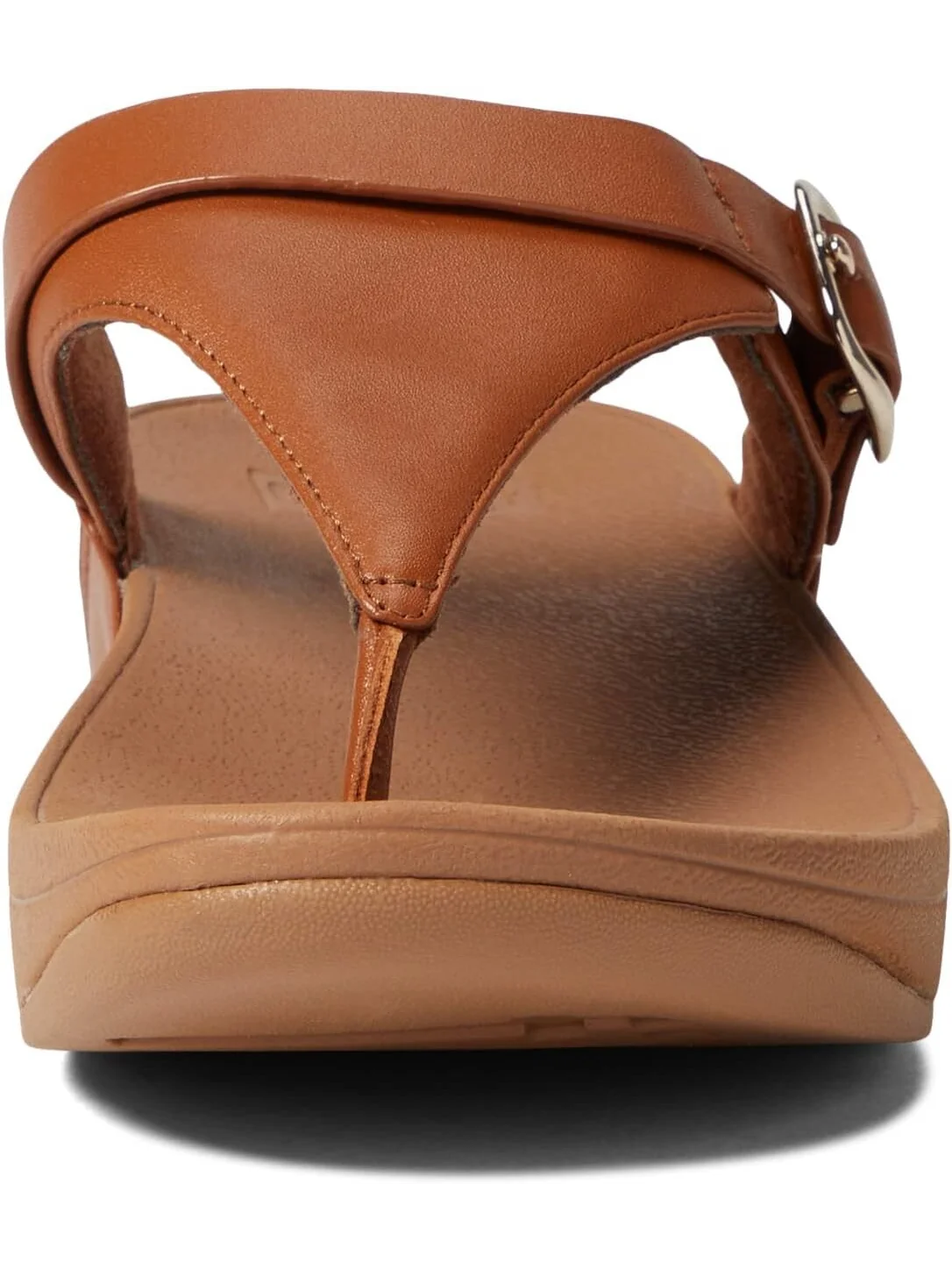 Шлепанцы Lulu Adjustable Leather Toe Post Sandals FitFlop — 6
