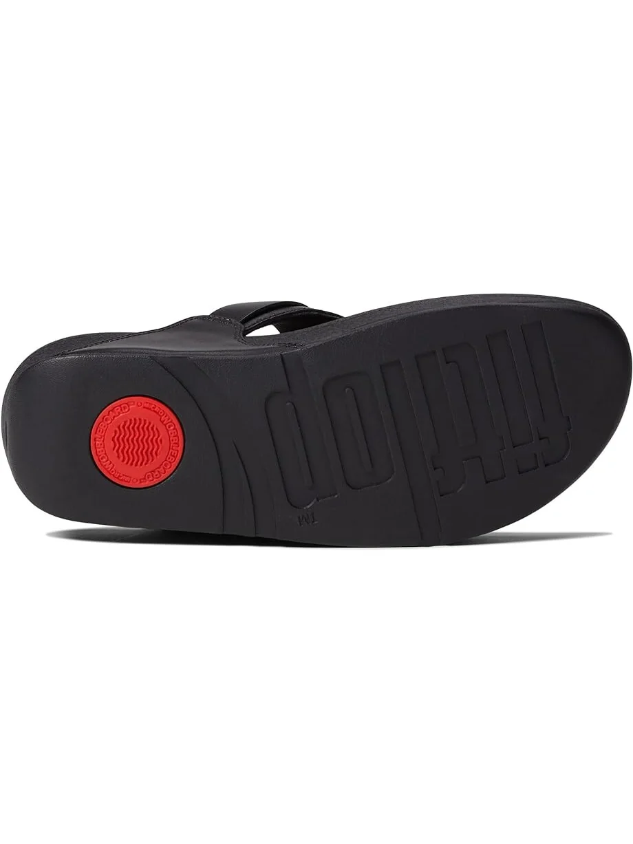 Сандалии FitFlop Lulu Adjustable Leather Toe Post Sandals — 3