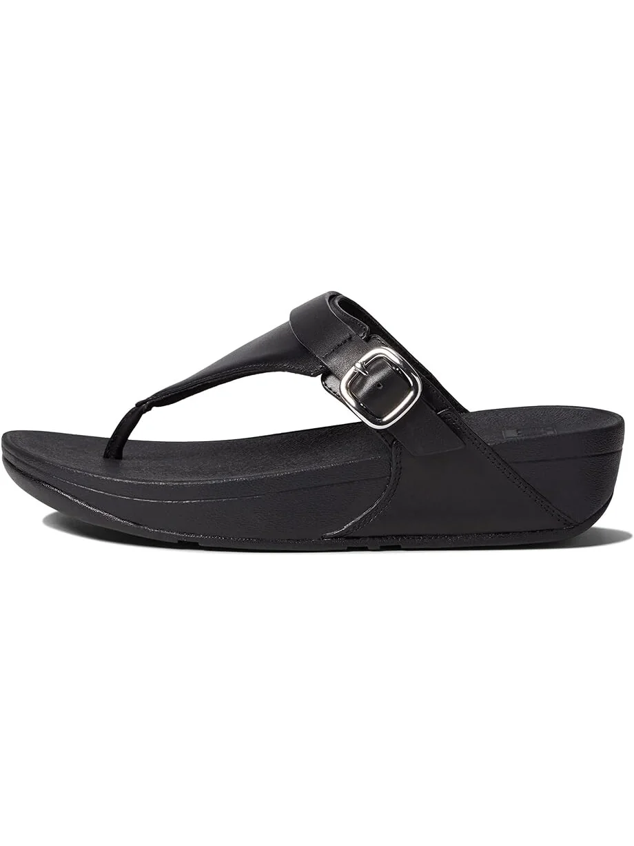 Сандалии FitFlop Lulu Adjustable Leather Toe Post Sandals — 4