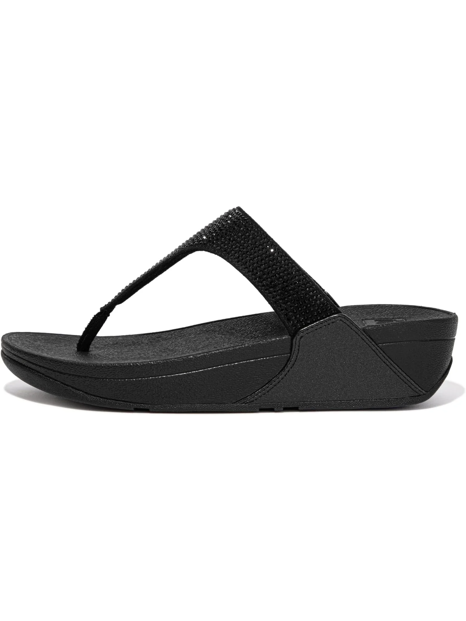 Шлепанцы Lulu Crystal Embellished Toe-Post Sandals FitFlop — 4